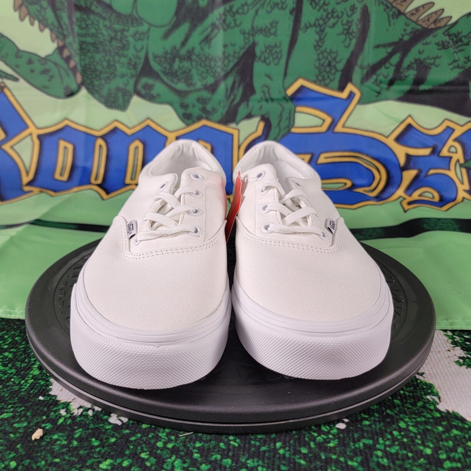 Vans Vans Doheny Women's White Canvas Low Skateboard Shoes Sz 10 Size US 10 / IT 40 - 4 Thumbnail