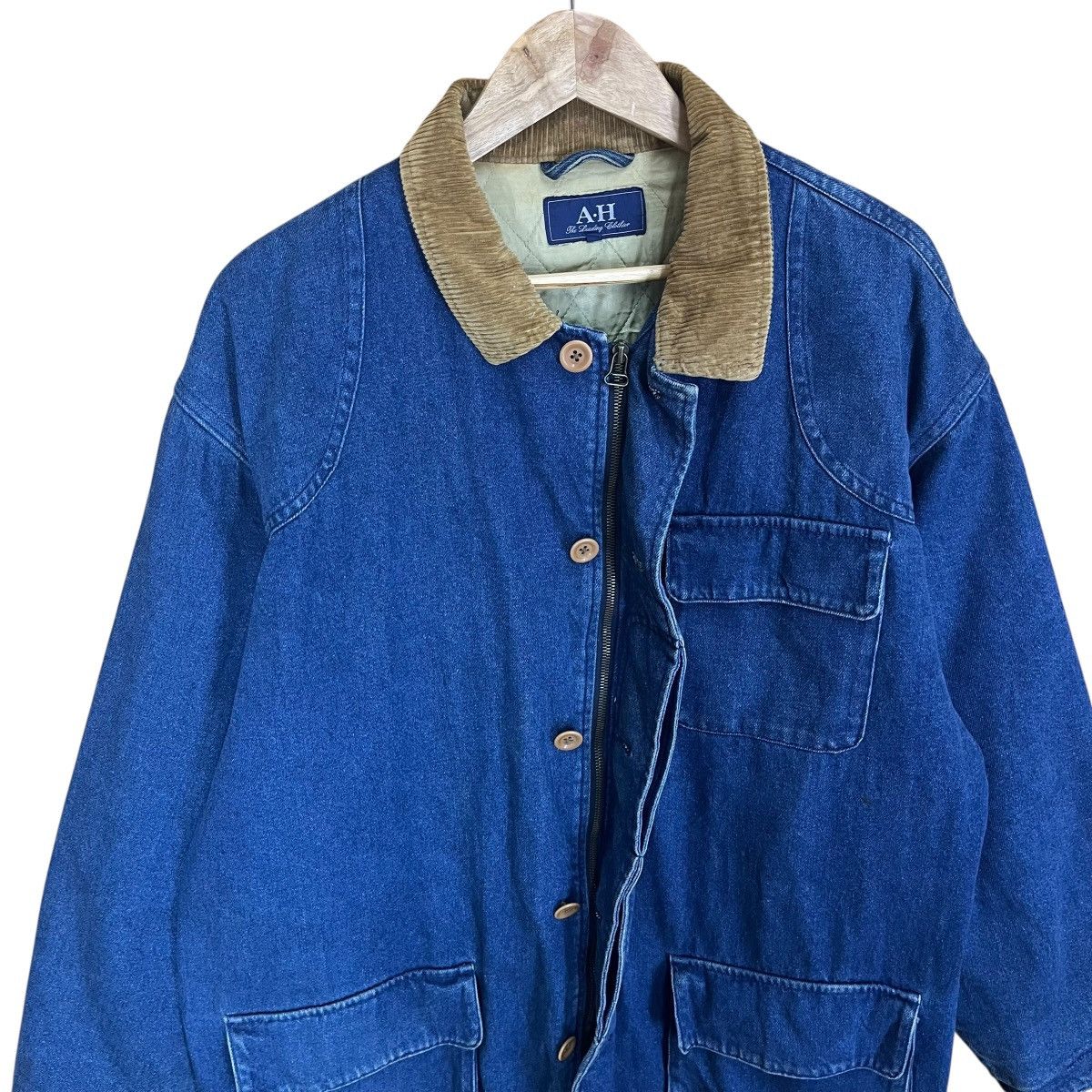 ABAHOUSE Vintage 90s ABAHOUSE Denim Chore Jacket Size US XL / EU 56 / 4 - 7 Thumbnail