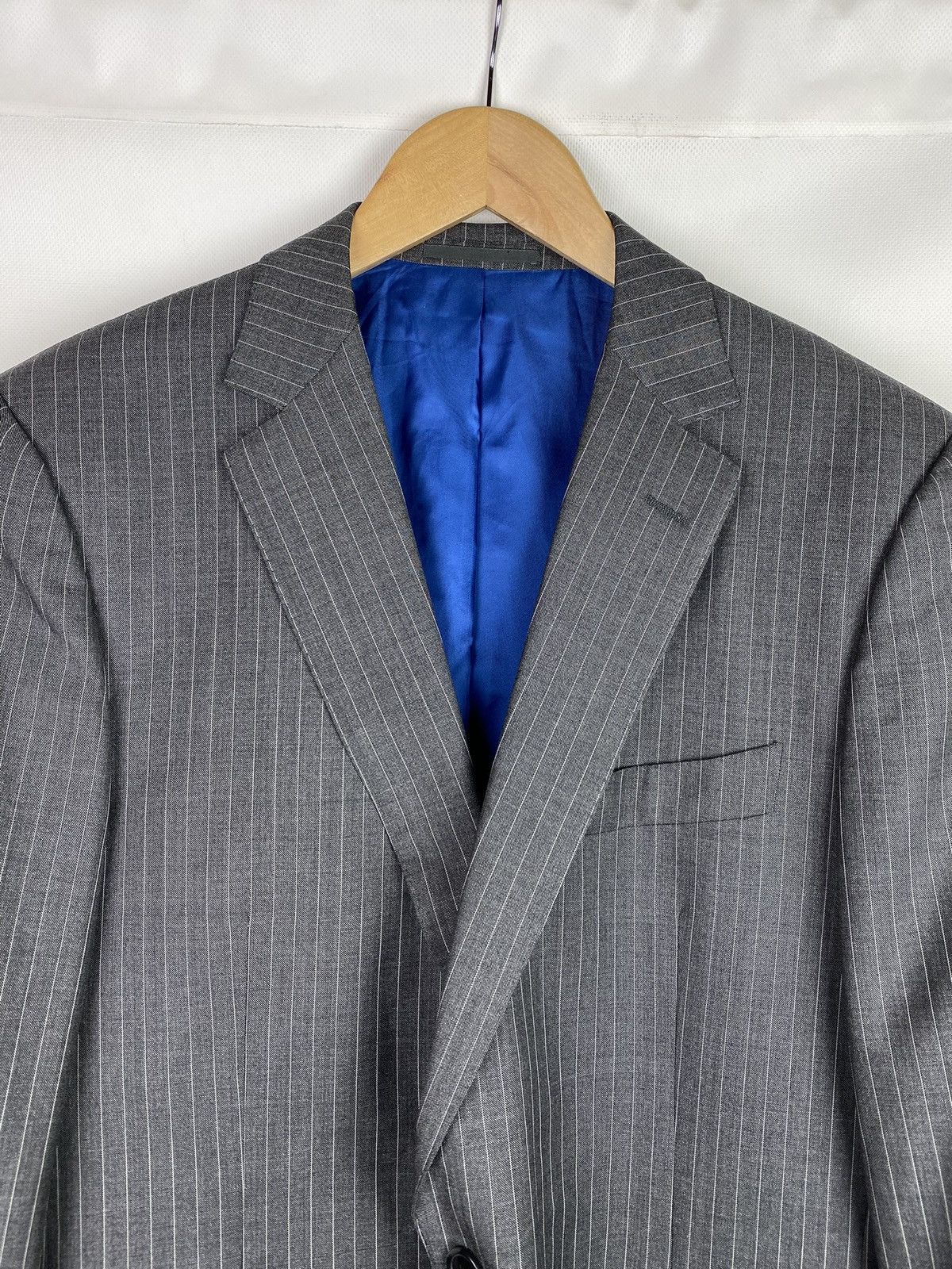 Suitsupply Suitsupply men’s striped wool blazer jacket size US 42 Size 42R - 4 Thumbnail