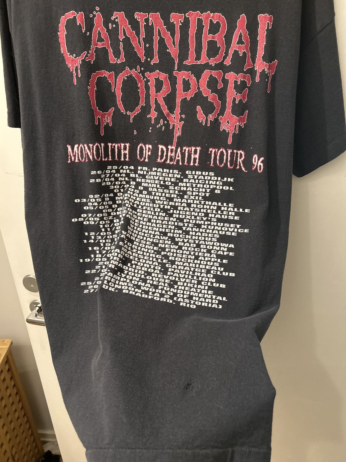 Band Tees Cannibal Corpse 90's 'Vile' T-Shirt XL-XXL Size US XL / EU 56 / 4 - 6 Thumbnail