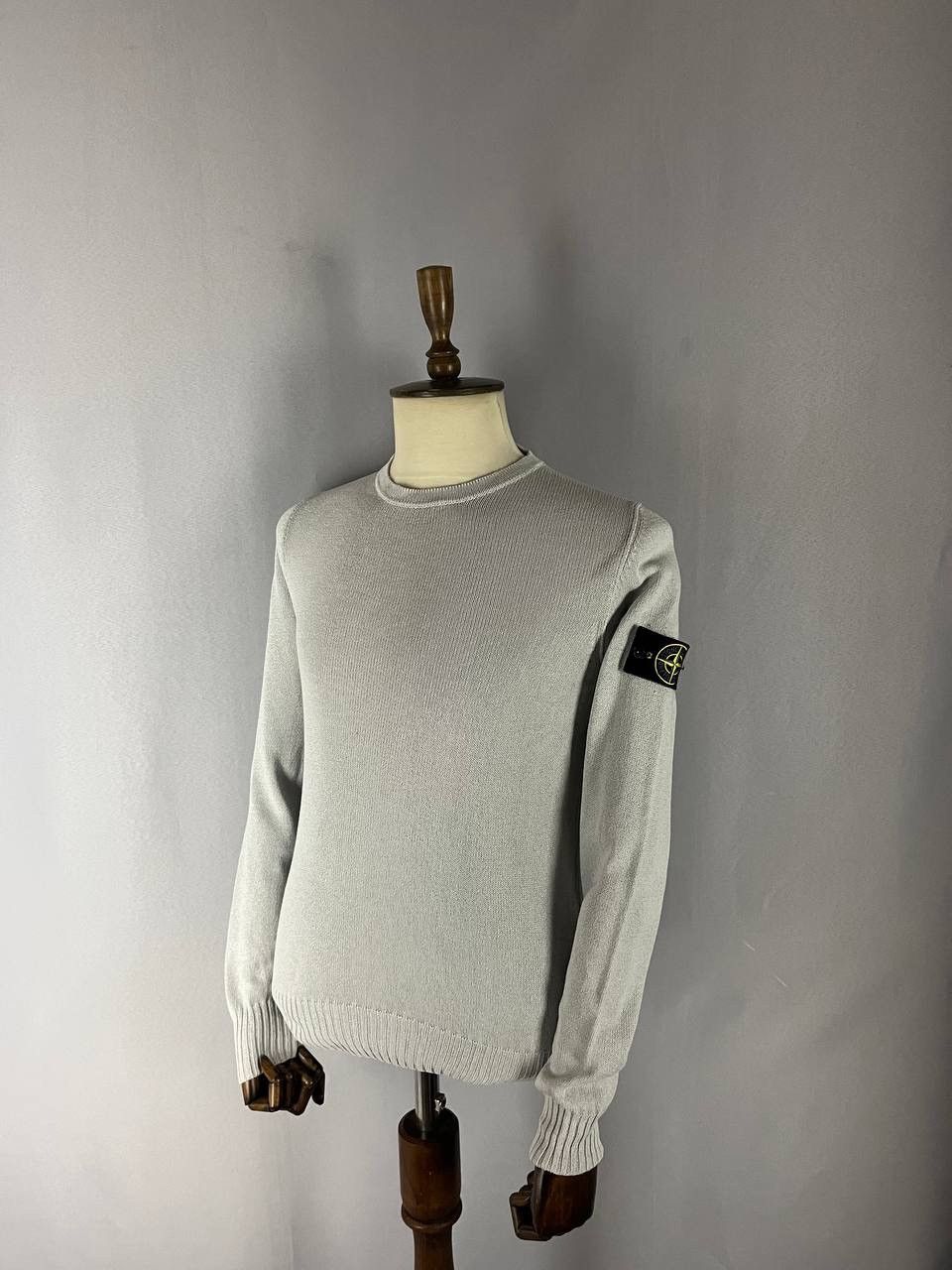 Stone Island Stone Island Sweater Grey Viscose Size US S / EU 44-46 / 1 - 1 Thumbnail