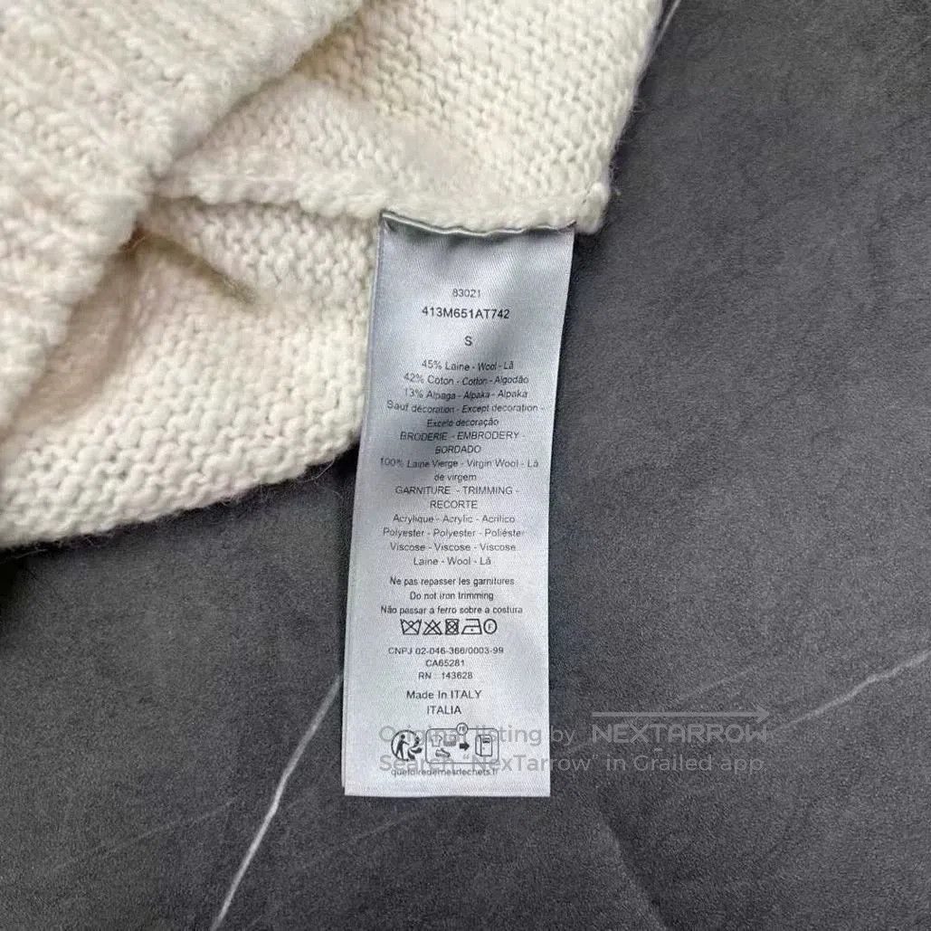 Dior dior ss24 limited edition knit sweater. Size US S / EU 44-46 / 1 - 8 Thumbnail