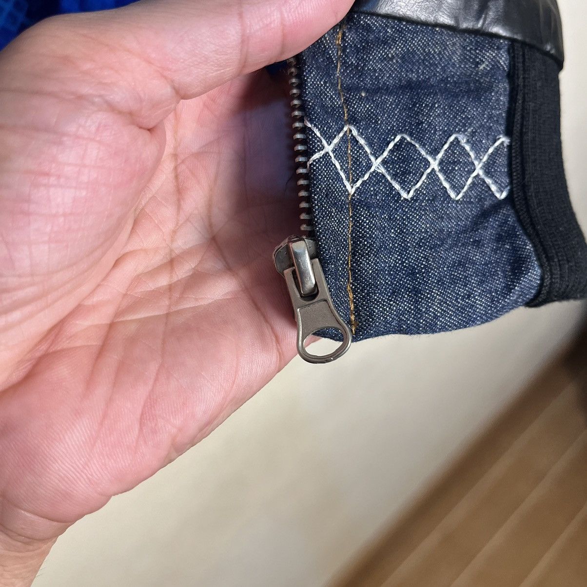 Darren Romanelli DR. ROMANELLI X CLOT X LEVI'S REWORKED LEATHER DENIM JACKET Size US M / EU 48-50 / 2 - 17 Thumbnail