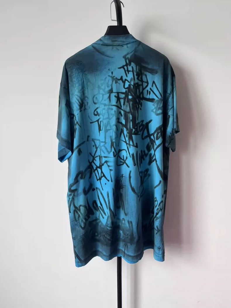 Other Balenciaga Letter Print Crew Neck Short Sleeve Tee Size US S / EU 44-46 / 1 - 2 Thumbnail