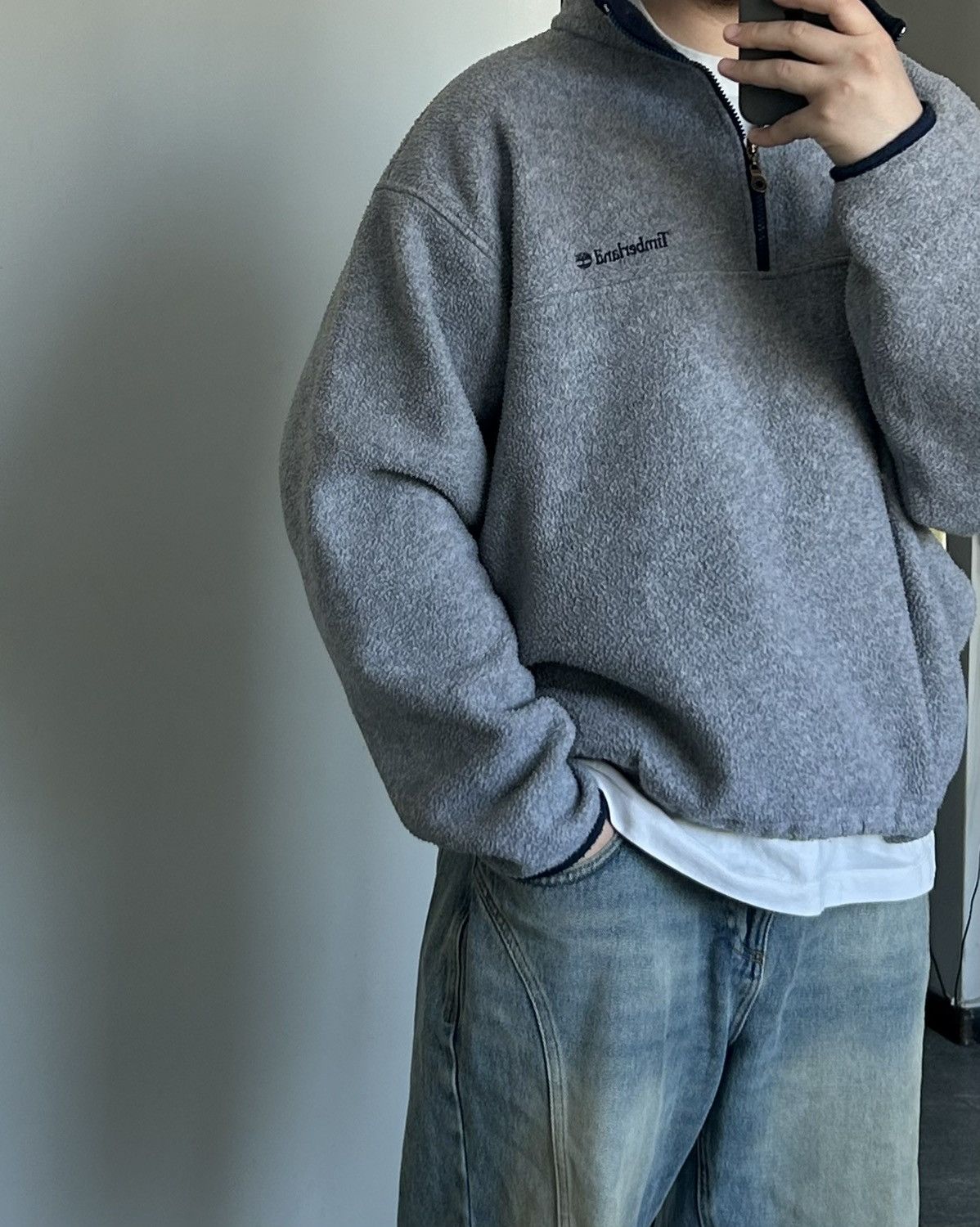 Timberland Vintage OG 90s Polartec Timberland Fleece Sweatshirt xlarge Size US XL / EU 56 / 4 - 2 Thumbnail
