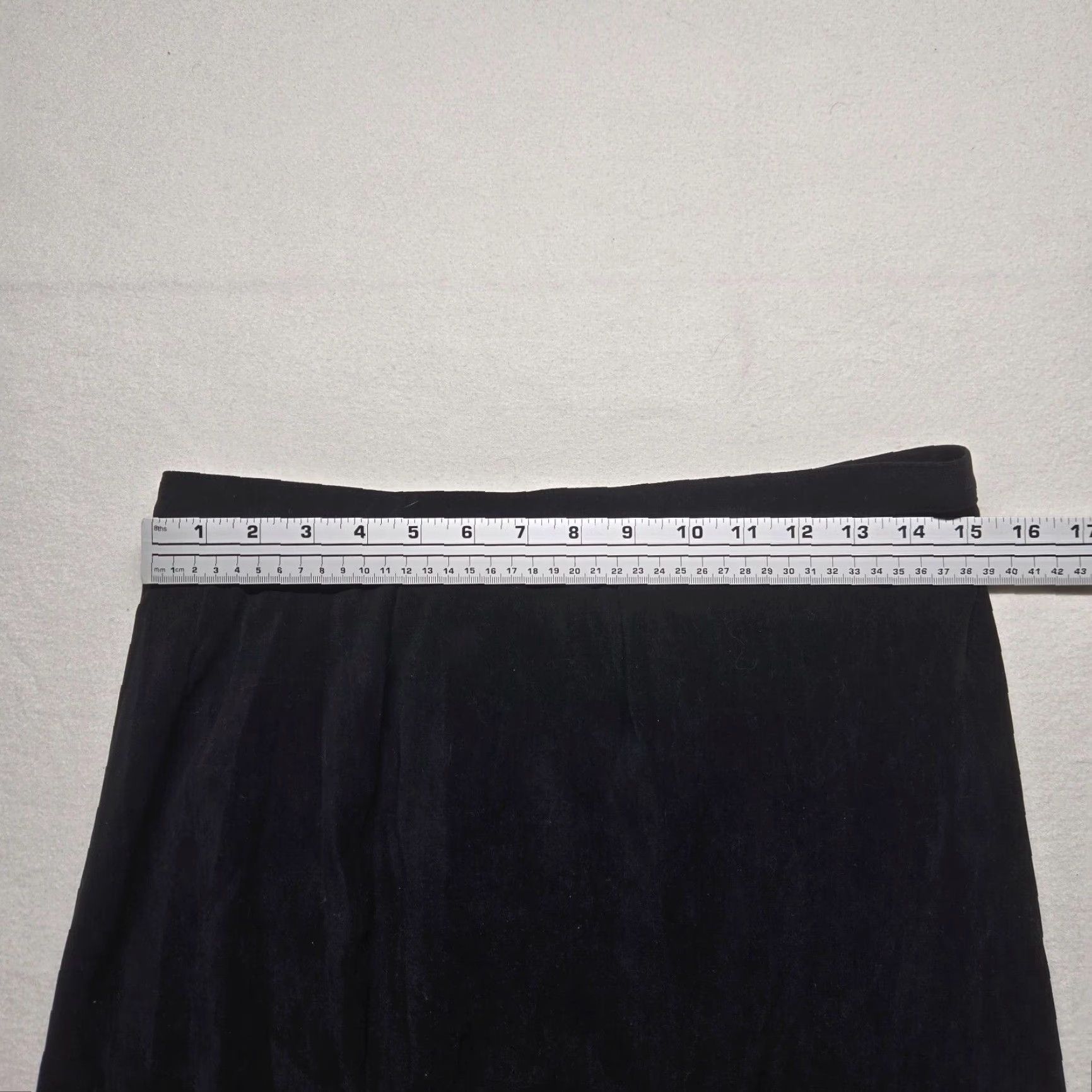 Loft LOFT Skirt Black A-Line 8P Petite Women's Short Career Bohemian Festival Retro Hip Hop Western Dressy Casual Work Skirt Womens Size 30" / US 8 / IT 44 - 5 Thumbnail