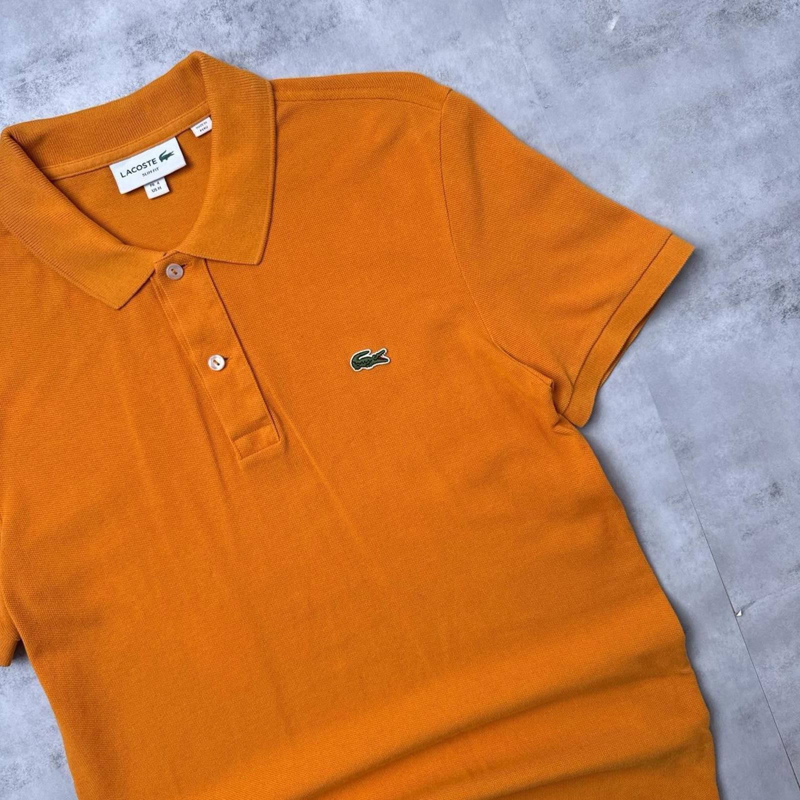 Lacoste Y2K Lacoste Orange Polo Shirt Size US M / EU 48-50 / 2 - 5 Thumbnail