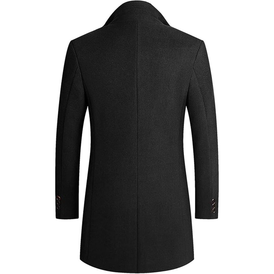 Other Lu's Chic Men's Single Breasted Trench Coat Warm Dress Size US S / EU 44-46 / 1 - 2 Thumbnail