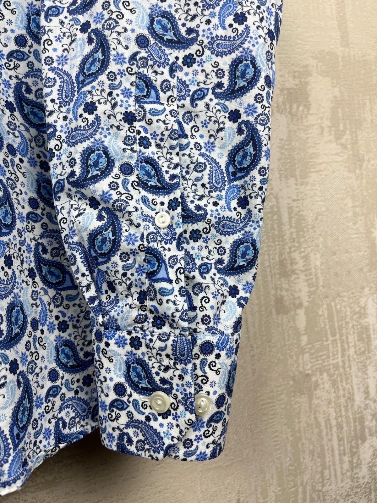 Eton Eton Paisley Formal Long Sleeve Shirt Slim Size US M / EU 48-50 / 2 - 11 Thumbnail