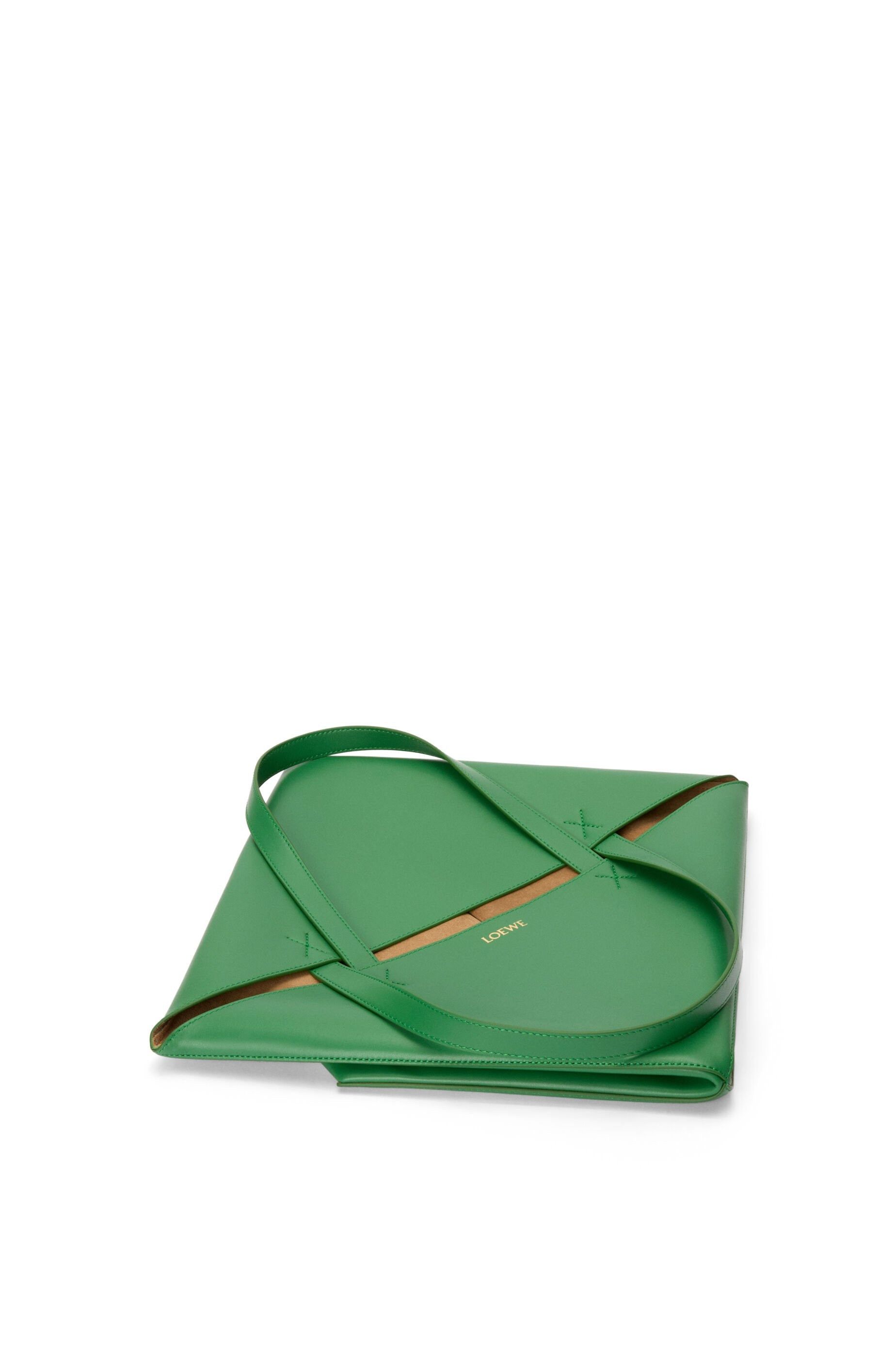 Loewe o1in1g0426 Size: OS/ XL Puzzle Fold Tote Bag Tropical Green Size ONE SIZE - 4 Thumbnail