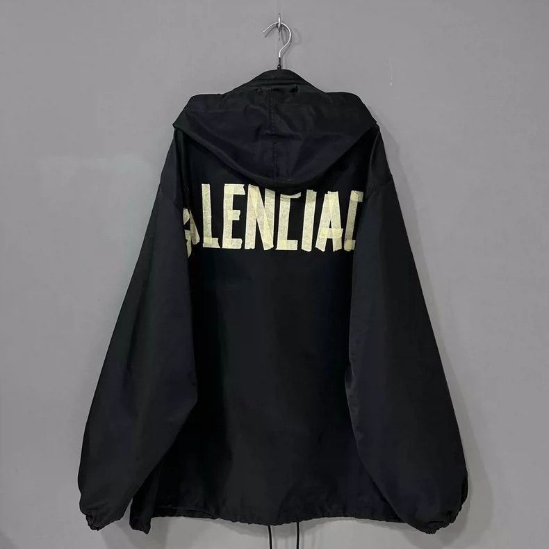 Balenciaga Balenciaga SS23 Tape Series Hooded Jacket Size US S / EU 44-46 / 1 - 4 Thumbnail