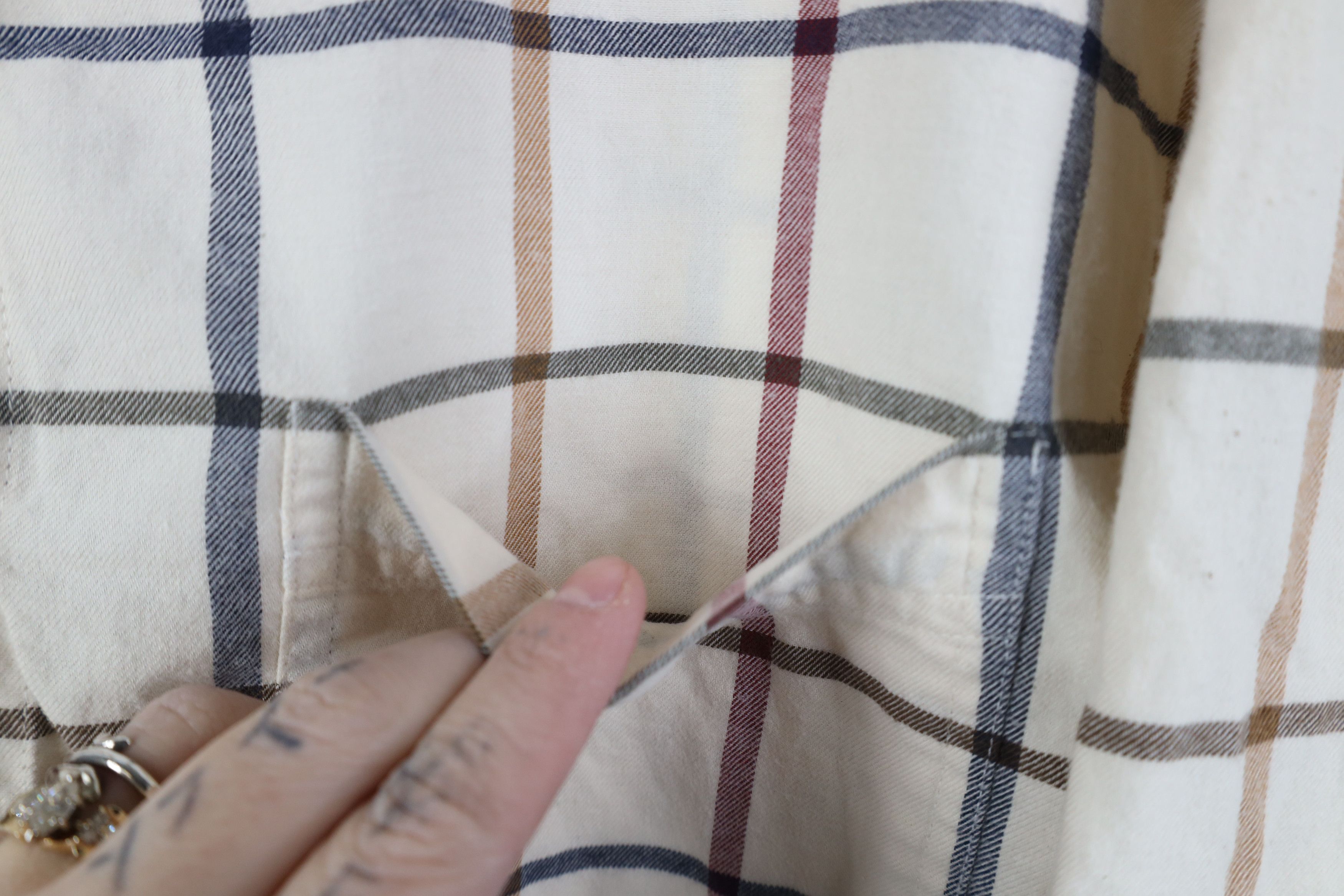 Vintage Vintage 90s Streetwear Flannel Collared Button Shirt Plaid Size XXL / US 16-18 / IT 52-54 - 5 Thumbnail