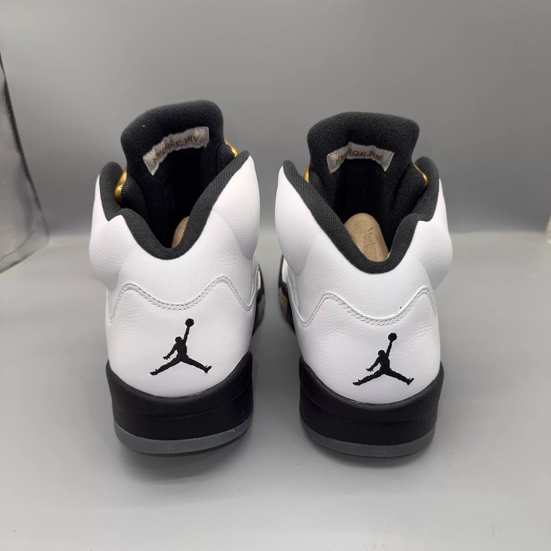 Nike Jordan AJ5 Gold/Platinum/Black Obsidian 44 Size US 10 / EU 43 - 3 Thumbnail