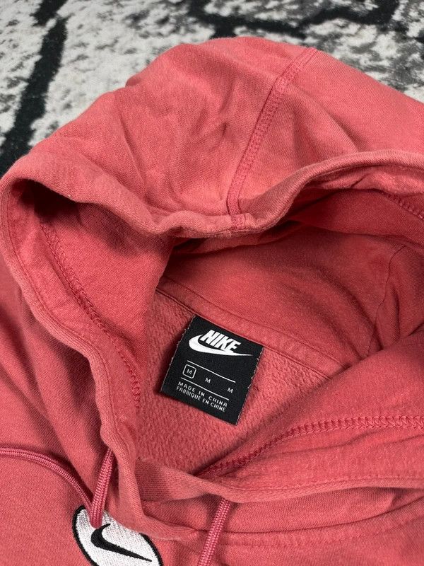 Nike Nike swoosh logo pink oversize hoodie M Size US M / EU 48-50 / 2 - 5 Thumbnail