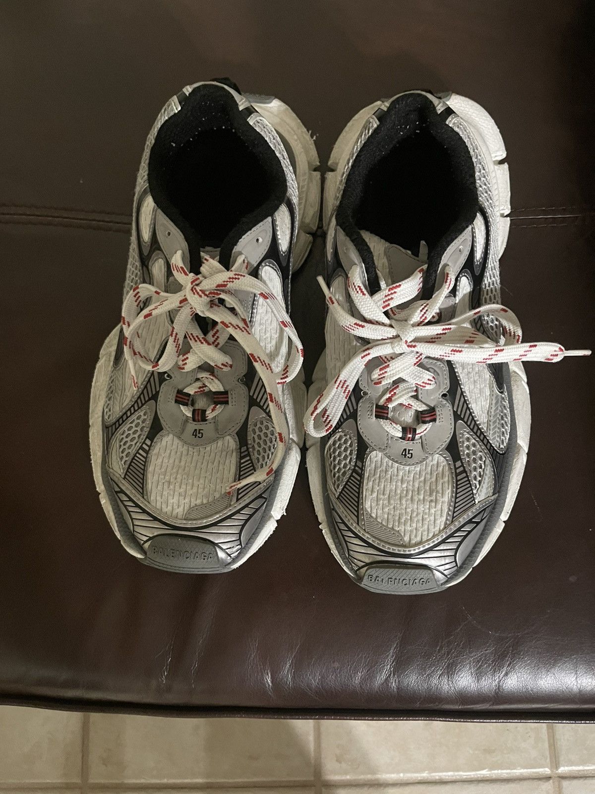 Balenciaga MEN'S 3XL SNEAKER IN GREY Size US 12 / EU 45 - 1 Thumbnail