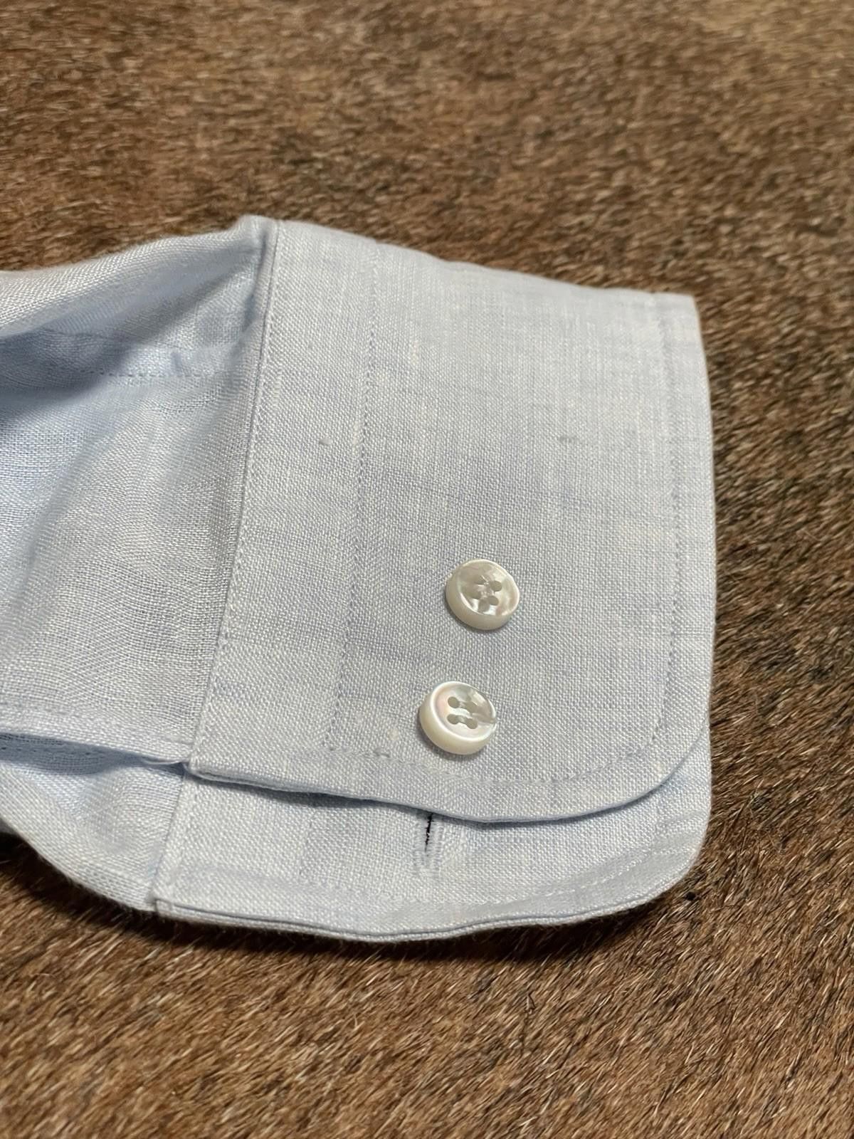Loro Piana Loro Piana Men's Linen Shirt Size US S / EU 44-46 / 1 - 6 Thumbnail