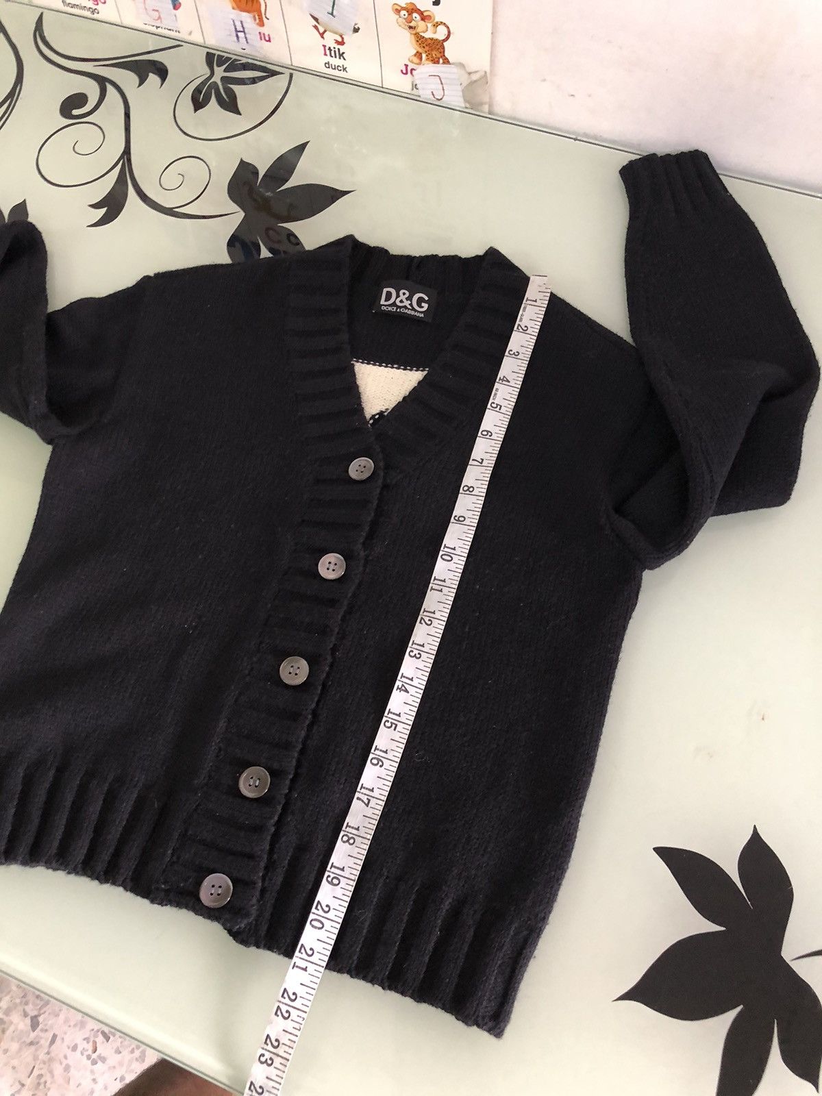 Dolce & Gabbana Vintage 90s Dolce & Gabbana Big Logo Crop Knitwear Size S / US 4 / IT 40 - 17 Thumbnail
