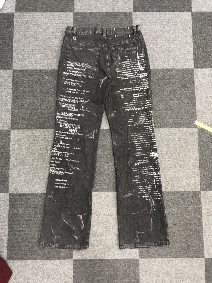 Japanese Brand BERNINGS SHO Poem Junya Style Flare Jeans Size US 29 - 12 Thumbnail