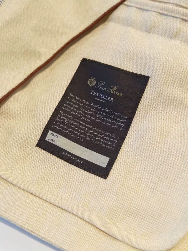 Loro Piana LORO PIANA Ladies 100% linen traveler's coat Size M / US 6-8 / IT 42-44 - 8 Thumbnail