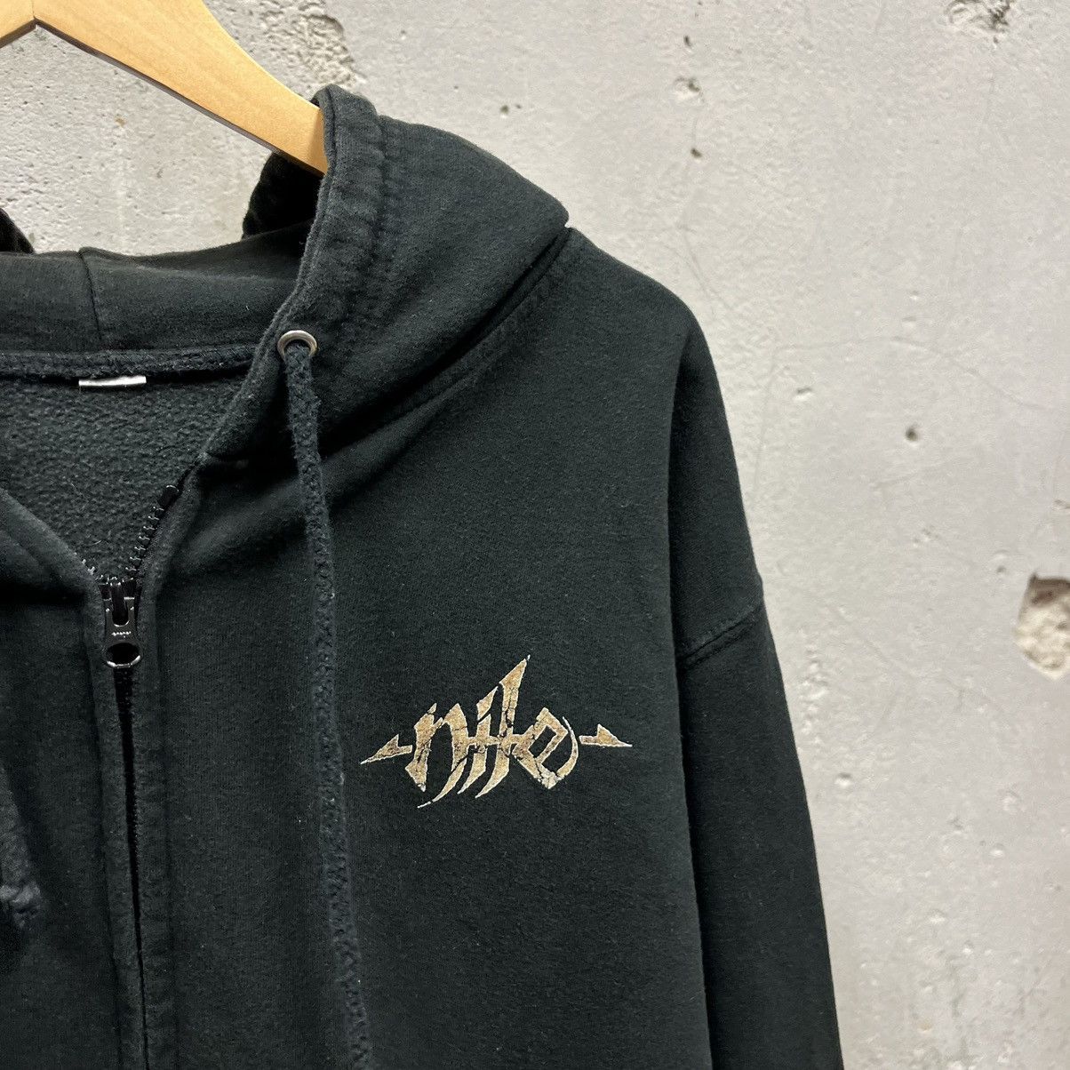 Vintage NILE Vile Nilotic Rites Double Sided Hoodie Sweatshirt L Size US L / EU 52-54 / 3 - 3 Thumbnail