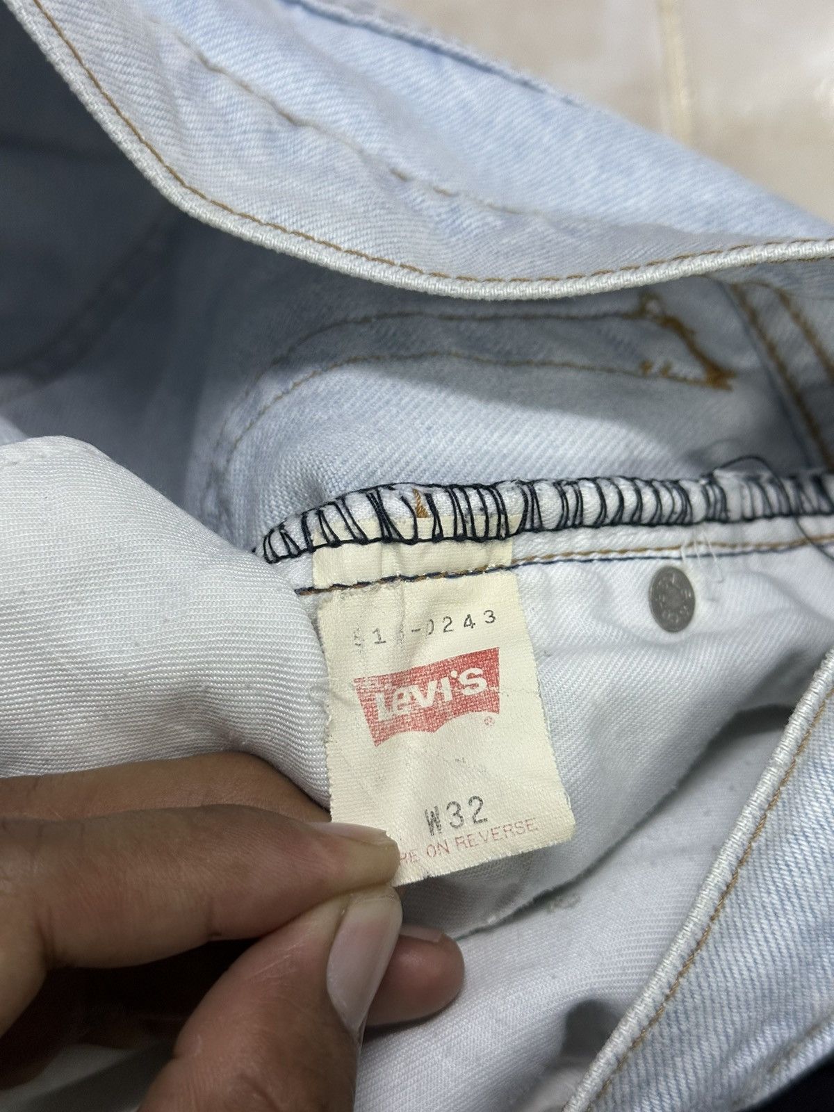 Levi's Vintage Y2k Levis Light Washed . Size US 30 / EU 46 - 11 Thumbnail
