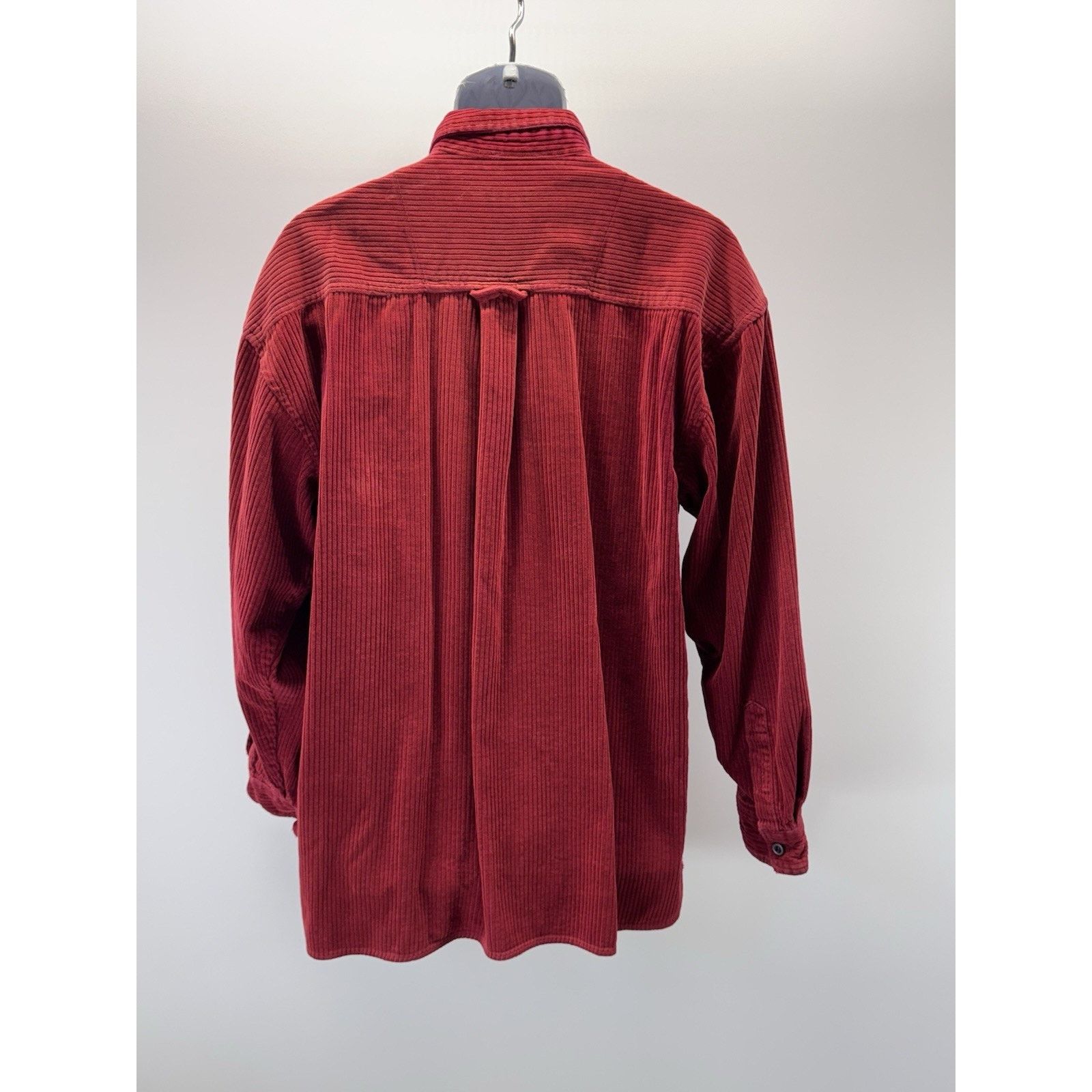 Point Zero Point Zero Technology Men’s Large Red Corduroy Shirt Jacket Size US L / EU 52-54 / 3 - 3 Thumbnail