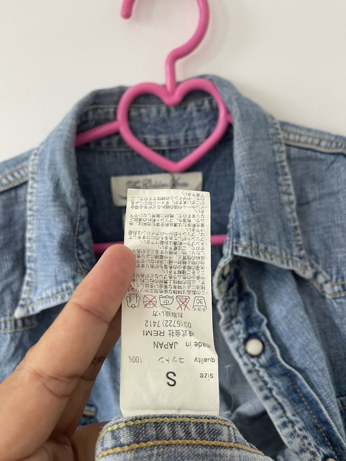 Remi Relief Rare Vintage Remi Relief Japan Paisley Pearl Snap Denim Size US S / EU 44-46 / 1 - 9 Thumbnail