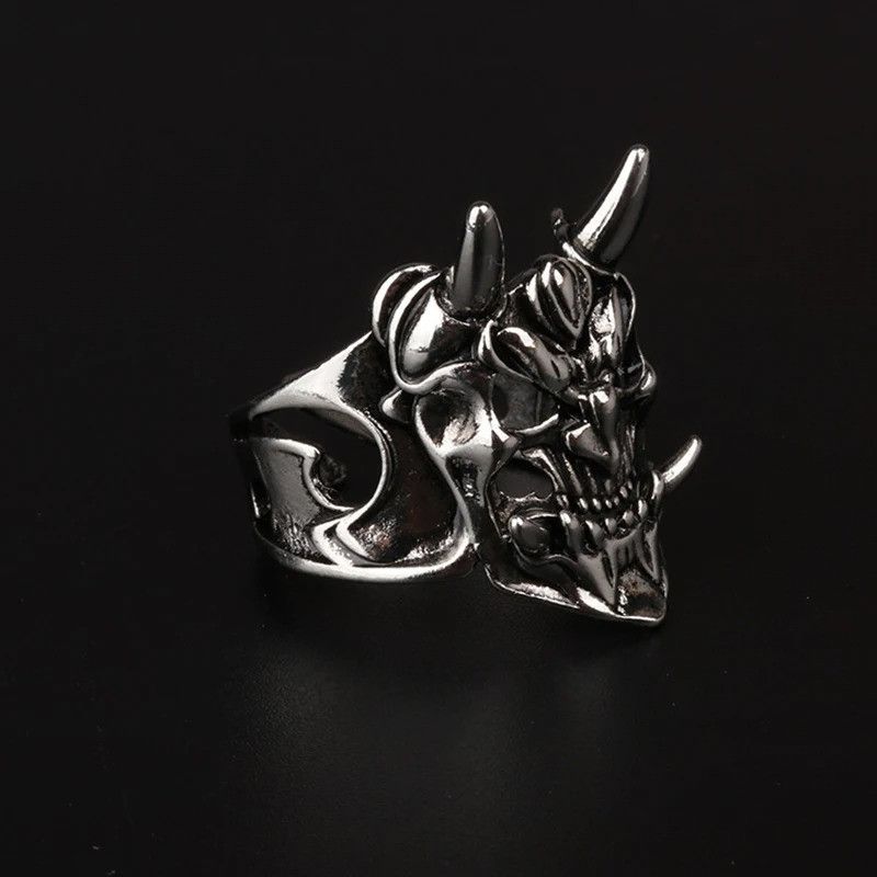 Japanese Brand × Jewelry × Vintage Mask Ring Size ONE SIZE - 5 Thumbnail