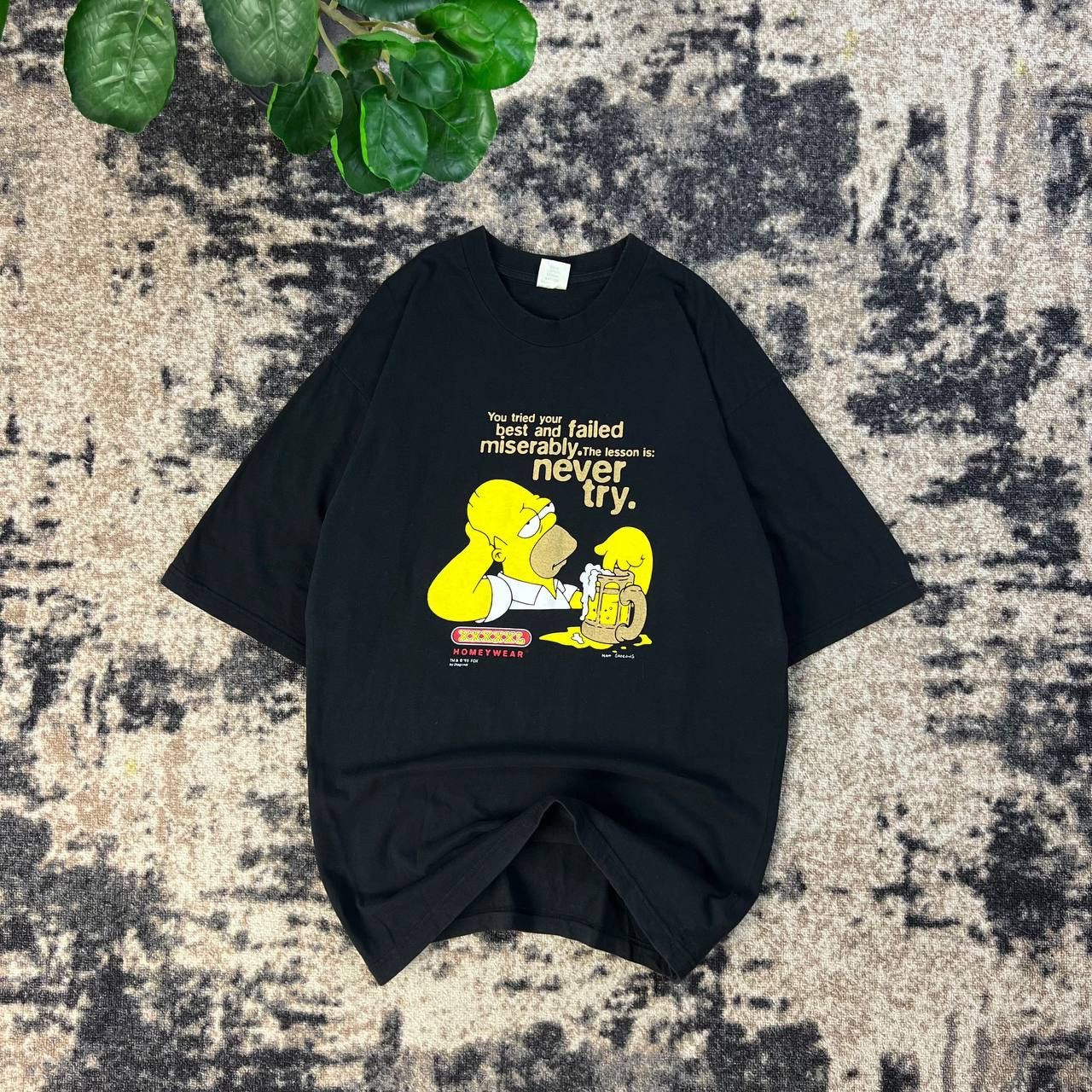 The Simpsons The Simpsons Vintage 1998s Humor Cartoon T-Shirt 1TS36 Size US L / EU 52-54 / 3 - 1 Thumbnail