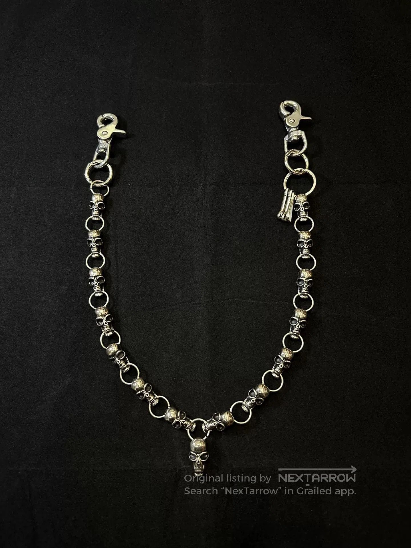 Vintage Vintage 90s Skull Pant Wallet Chain. Size ONE SIZE - 1 Thumbnail