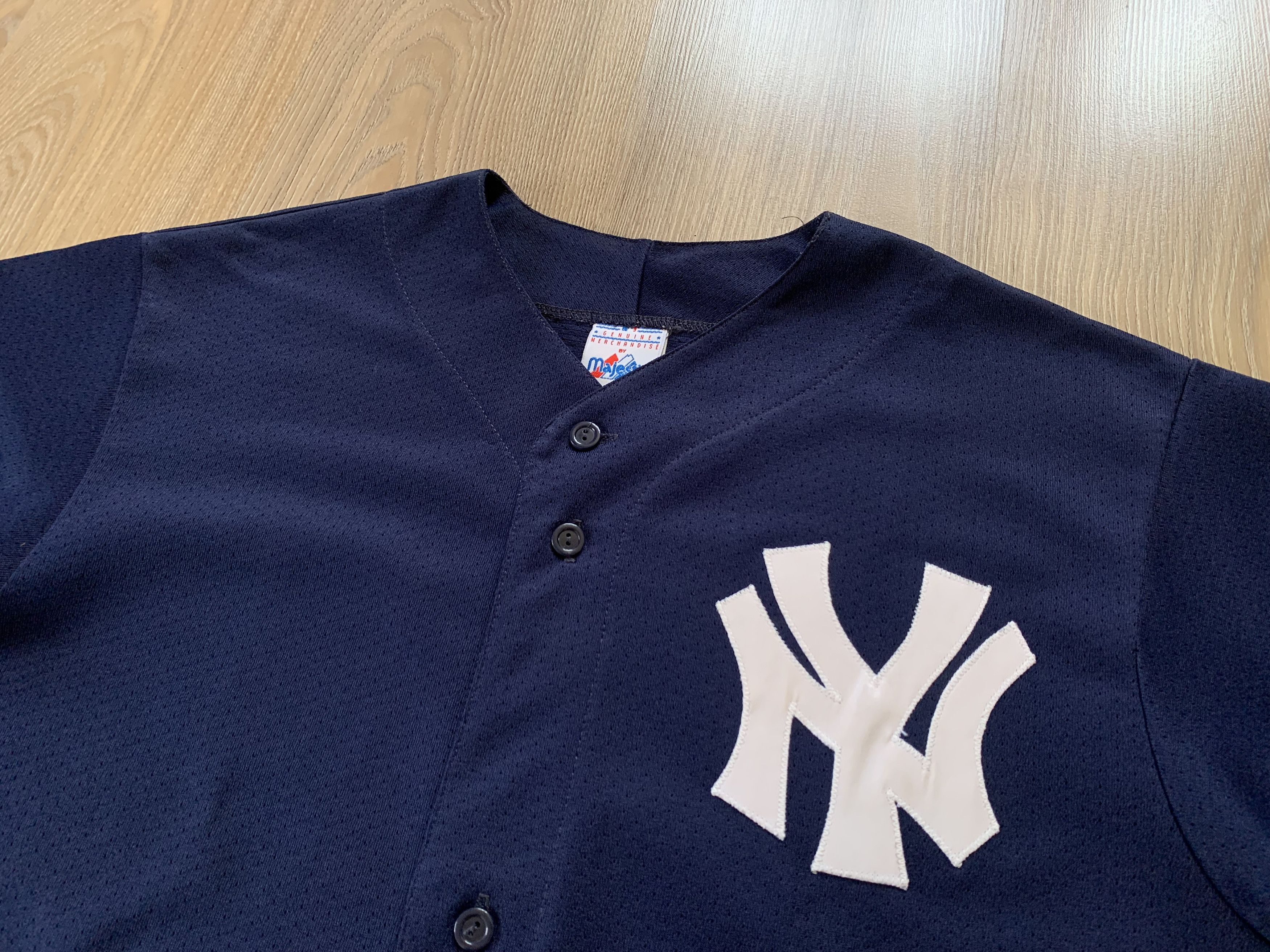MLB × Majestic Vintage MLB Majestic New York Yankees Jersey Size US L / EU 52-54 / 3 - 4 Thumbnail