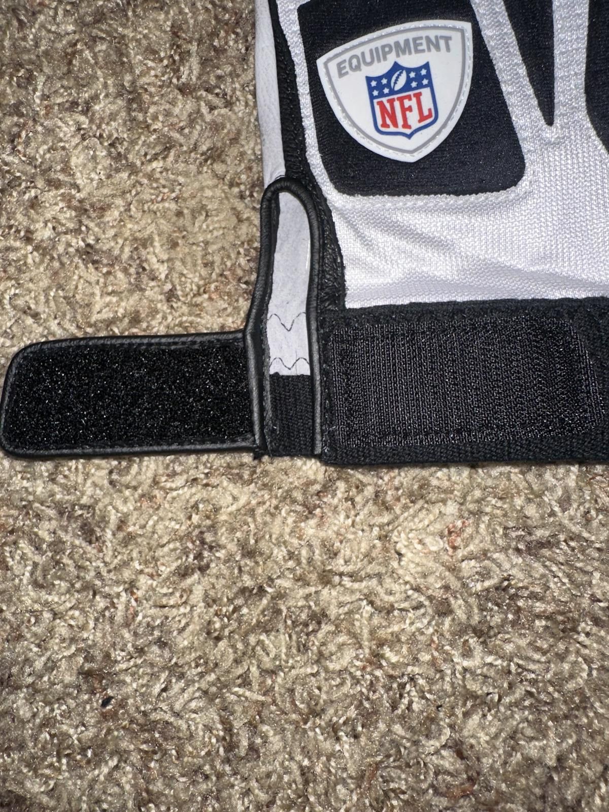 Nike Nike D-Tack IV Leather Palms Linemen Adult NFL Football Gloves Size ONE SIZE - 4 Thumbnail