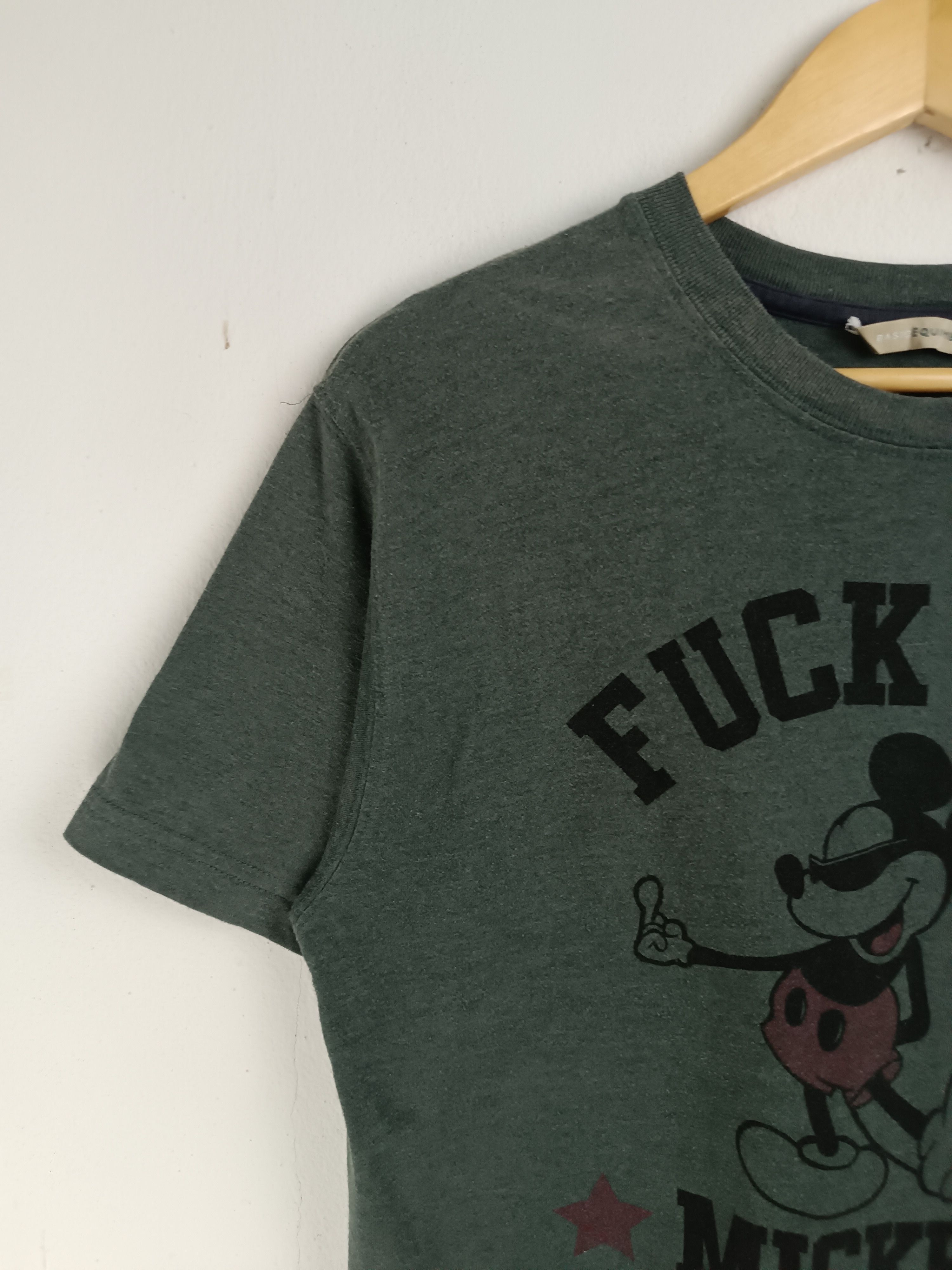 Vintage VINTAGE FUCK YOU MICKEY HUMOR ADULT FUNNY QUOTE TEE Size US M / EU 48-50 / 2 - 5 Thumbnail