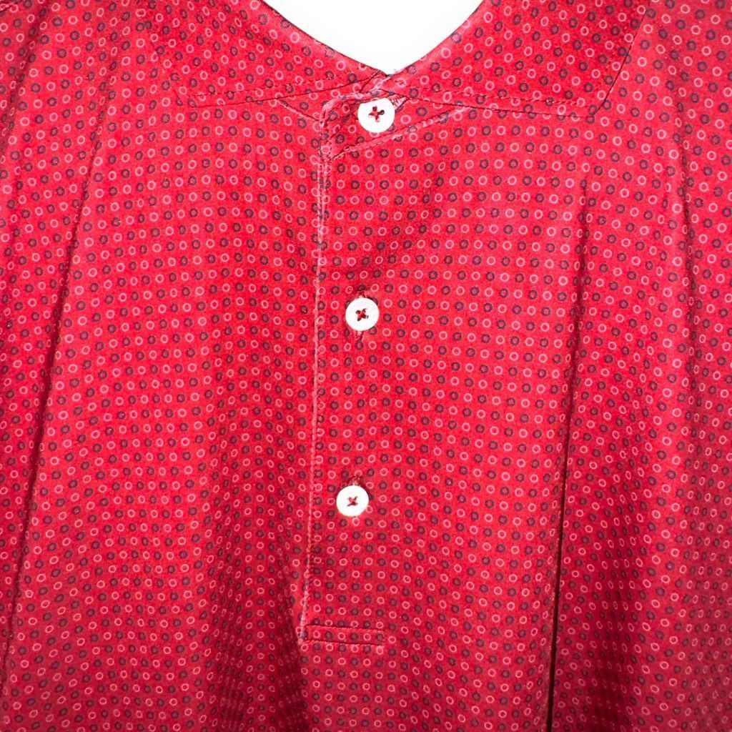 Peter Millar Turtleson Red Micro Dot Performance Golf Polo Shirt Size M Size US M / EU 48-50 / 2 - 3 Thumbnail