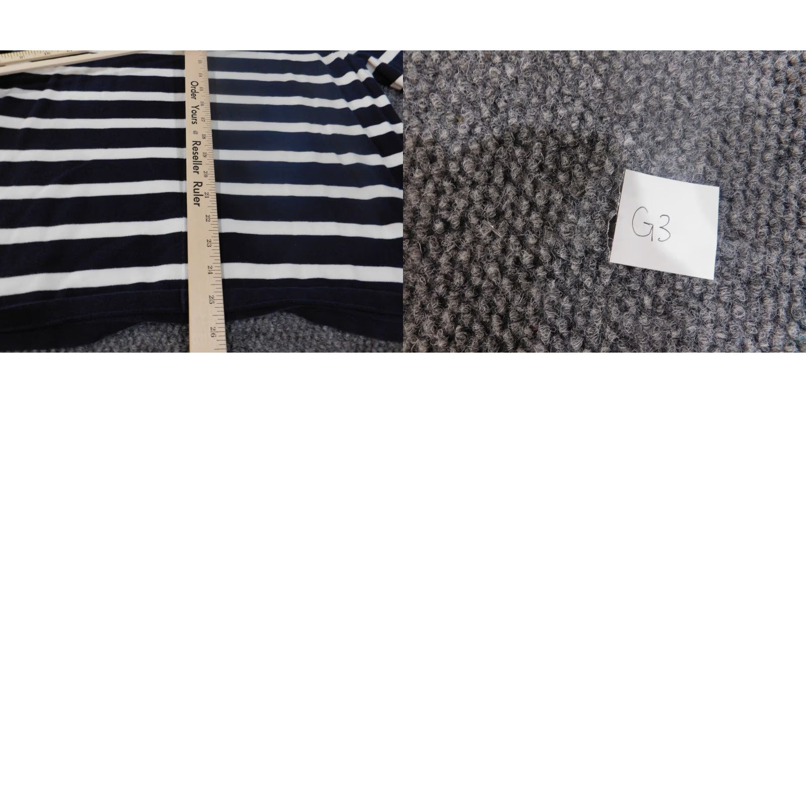 Vintage Crown & Ivy Sweater XL blue pullover Womens striped stretch cotton turtleneck Size XL / US 12-14 / IT 48-50 - 9 Thumbnail