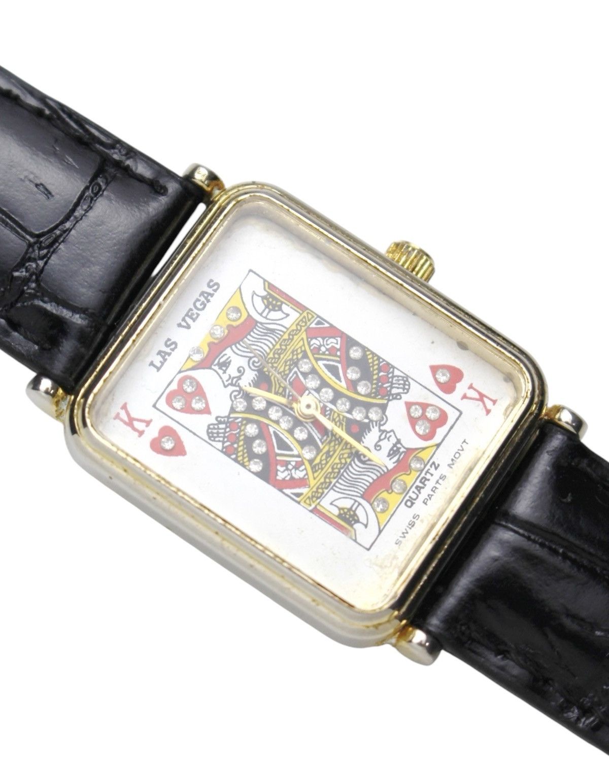 Vintage 2000S JAPANESE MADE LAS VEGAS KING OF HEARTS WATCH Size ONE SIZE - 3 Thumbnail