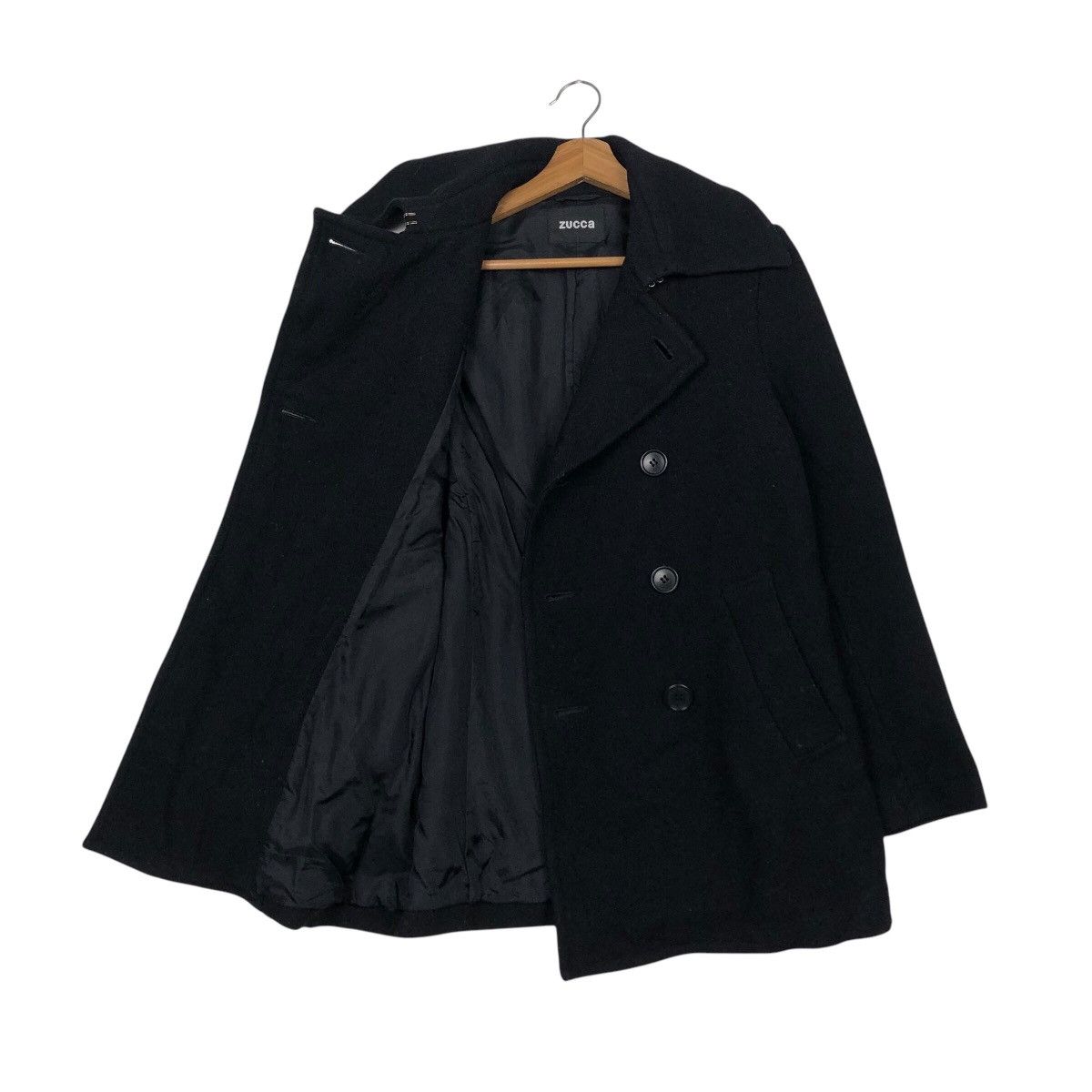 Issey Miyake 📌Rich Black Vintage Chore Worker Jacket Duck Canvas Zucca Size US M / EU 48-50 / 2 - 12 Thumbnail