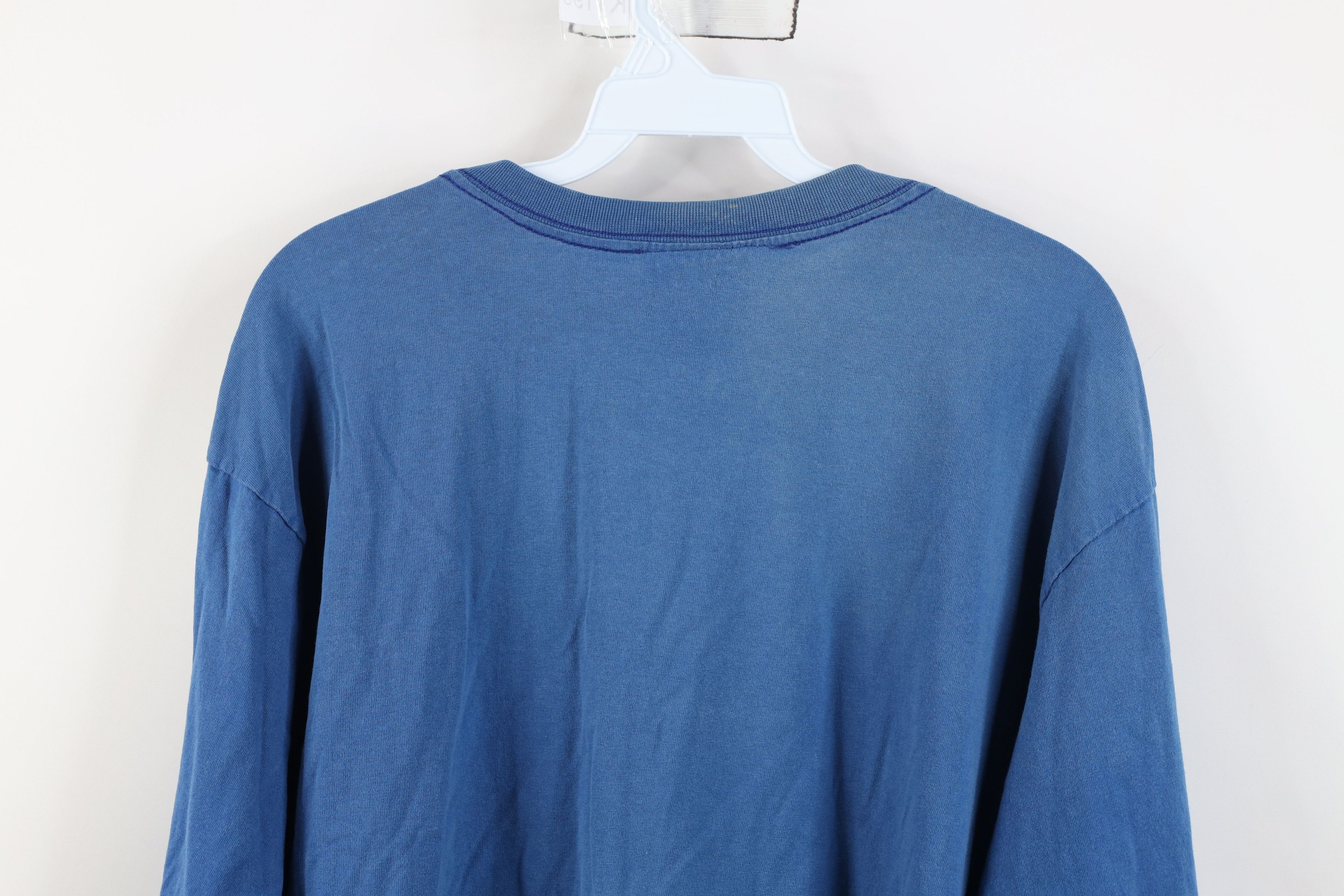 Nike Vintage Nike Travis Scott Center Swoosh Long Sleeve T-Shirt Size US L / EU 52-54 / 3 - 13 Thumbnail