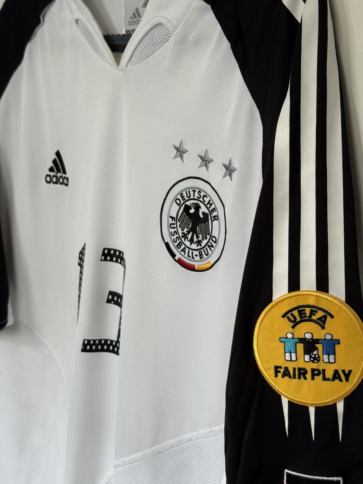 Adidas Germany 2004/05 Home #13 Ballack XL *mint* Size US XL / EU 56 / 4 - 5 Thumbnail