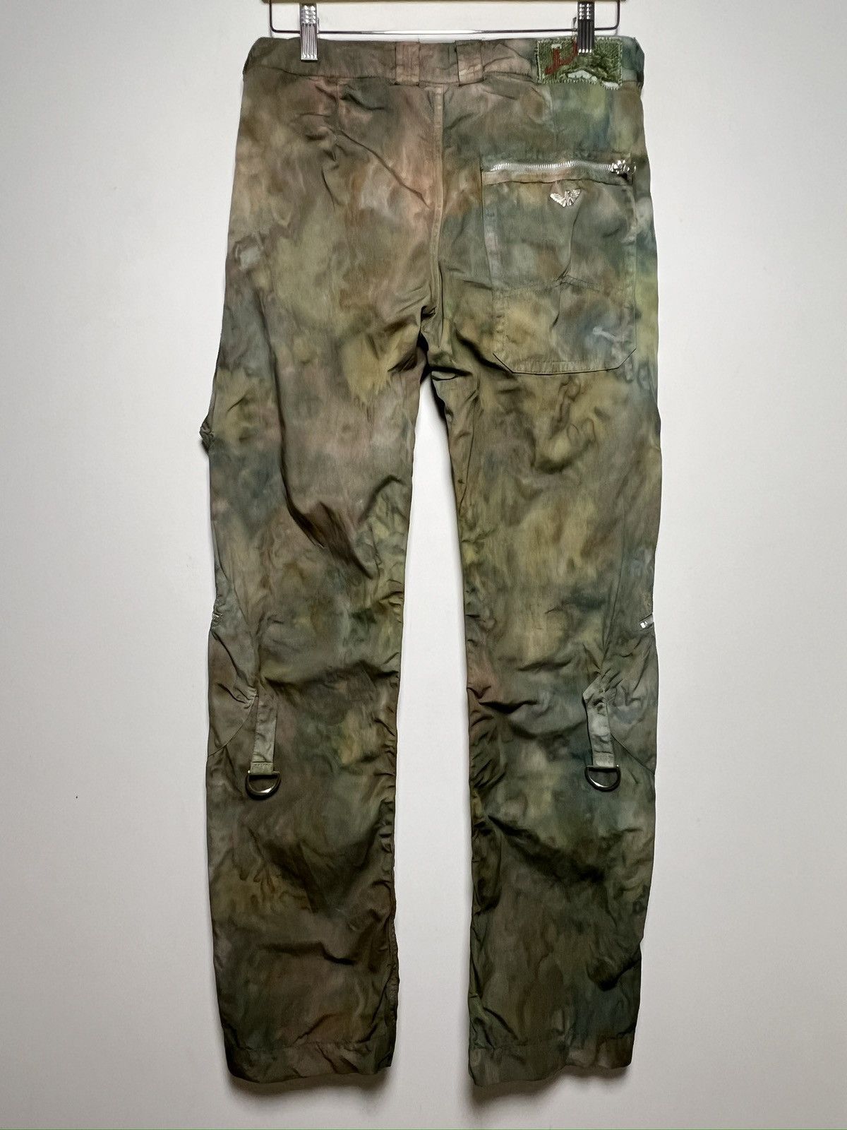 Giorgio Armani giorgio armani tie dye cargo camo multipocket army pants Size US 32 / EU 48 - 2 Thumbnail