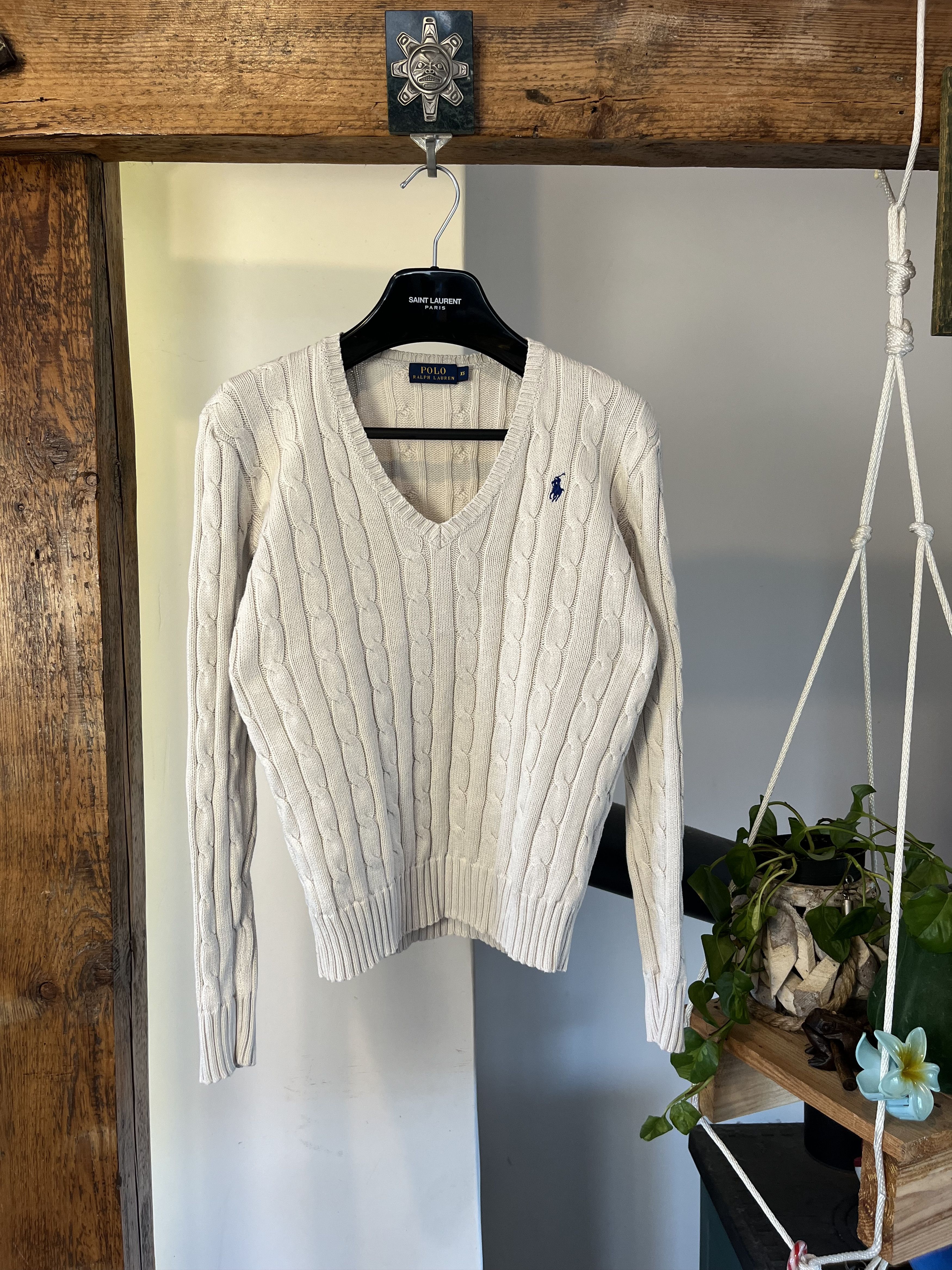 Polo Ralph Lauren Polo Ralph Lauren Cable Knit Sweater Old Money Size XS / US 0-2 / IT 36-38 - 1 Thumbnail