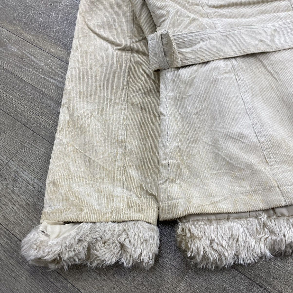 If Six Was Nine 2000s Clear Weather Faux Fur Lgb Goa Corduroy Coat Jacket Size US M / EU 48-50 / 2 - 17 Thumbnail