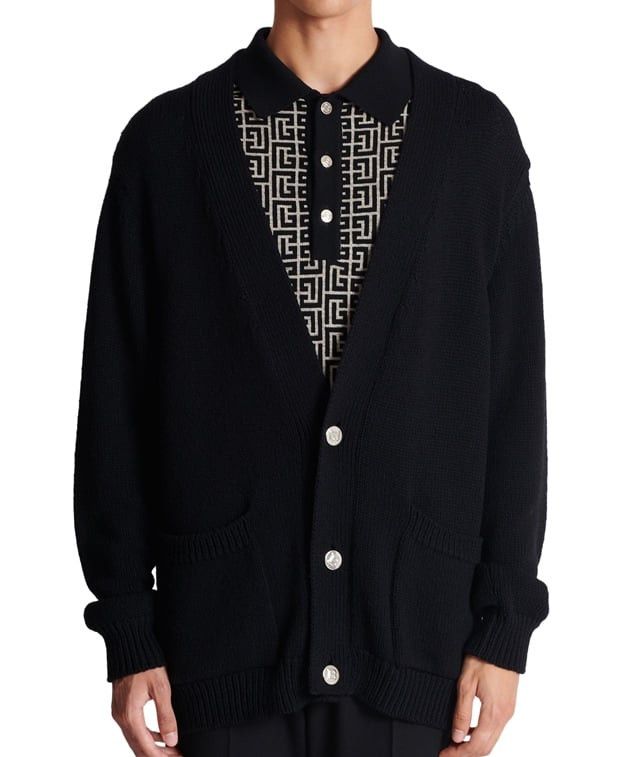 Balmain Cardigan Size US L / EU 52-54 / 3 - 1 Thumbnail