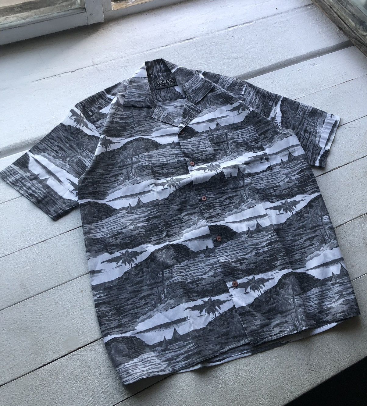 Versace Very rare Luxury Vintage Versace Classic V2 Archive Size US L / EU 52-54 / 3 - 1 Thumbnail