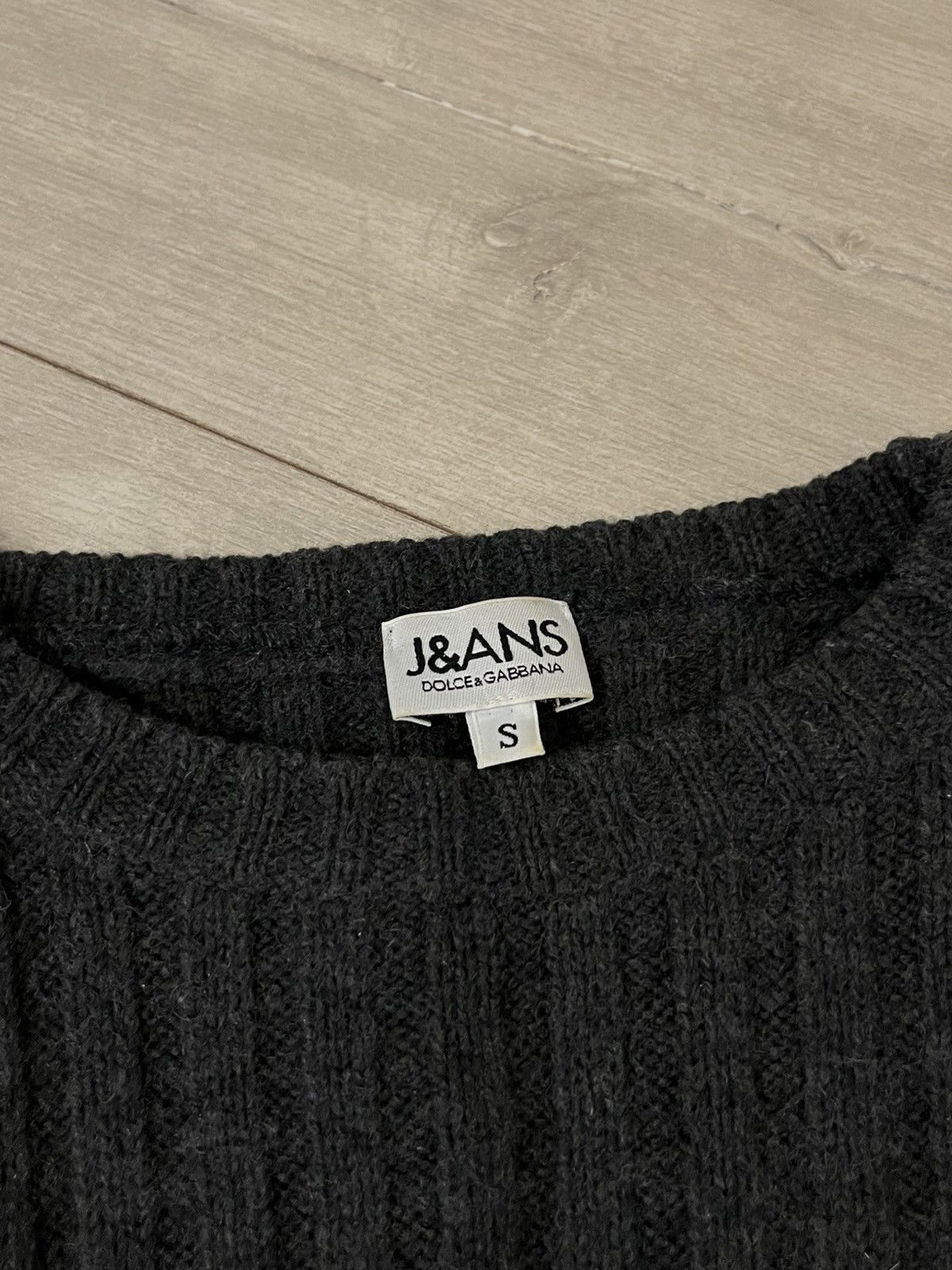 Dolce & Gabbana 🔥00'S DOLCE & GABBANA ARCHIVE CREAWNECK WOOL SWEATER DG Size US S / EU 44-46 / 1 - 8 Thumbnail