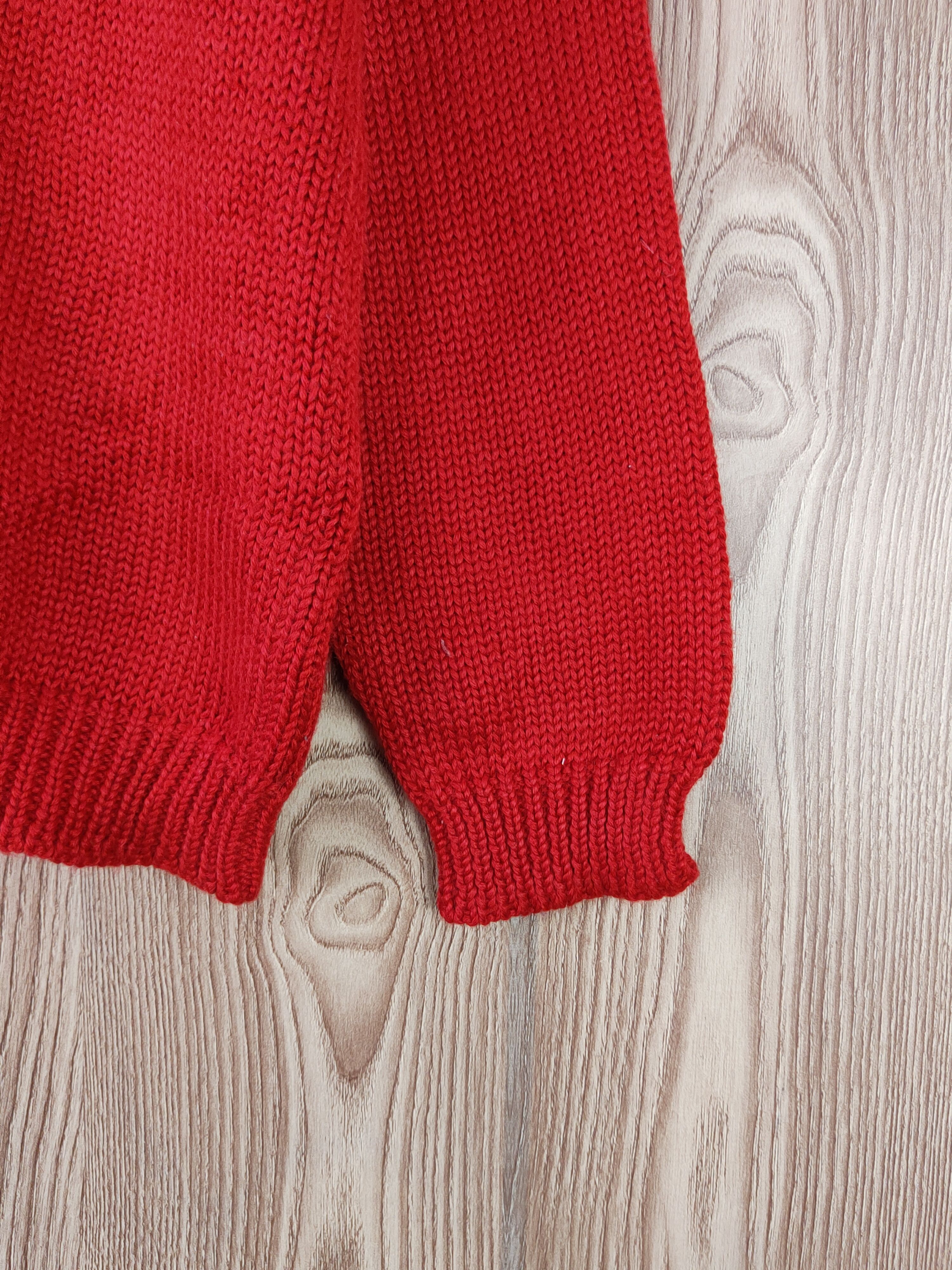 Cartoon Network × Japanese Brand Snoopy Red Knitwear Sweatshirts #W824 Size L / US 10 / IT 46 - 7 Thumbnail