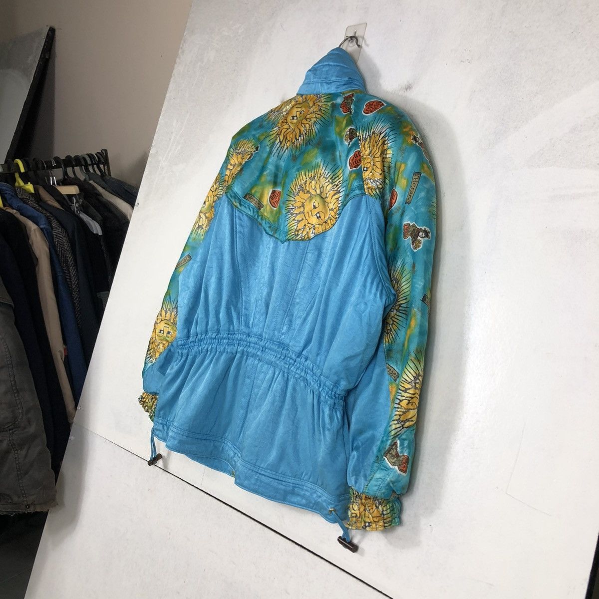 Japanese Brand 📌VINTAGE BOMBER JACKET SKI WINTER LAFONT ITALY FULL PRINT Size US L / EU 52-54 / 3 - 11 Thumbnail