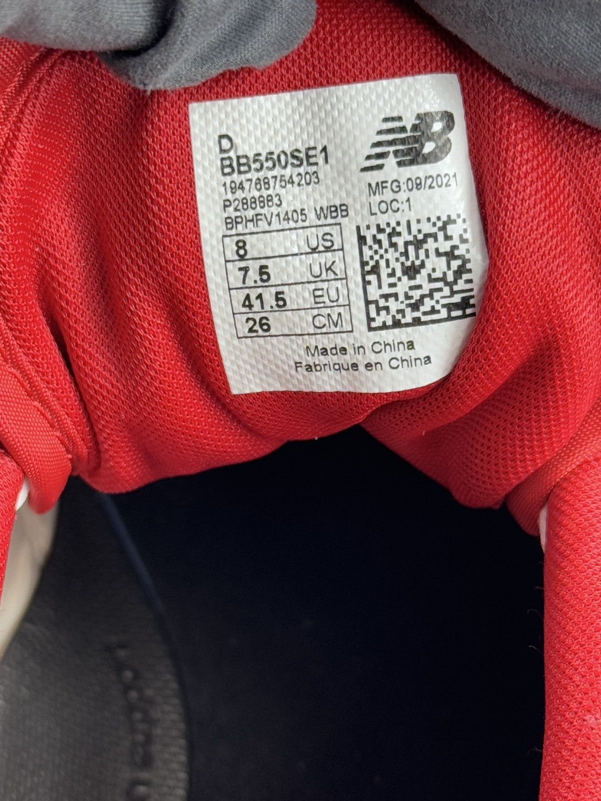 New Balance NEW BALANCE 550 SNEAKERS Size US 8 / EU 41 - 8 Thumbnail