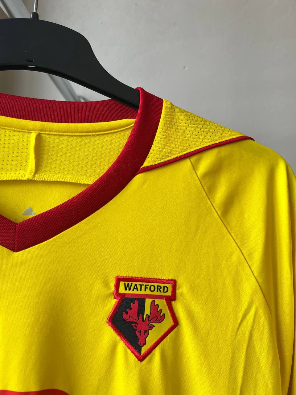 Adidas 2017/18 WATFORD FC HOME SOCCER JERSEY FOOTBALL SHIRT ADIDAS Size US XL / EU 56 / 4 - 4 Thumbnail