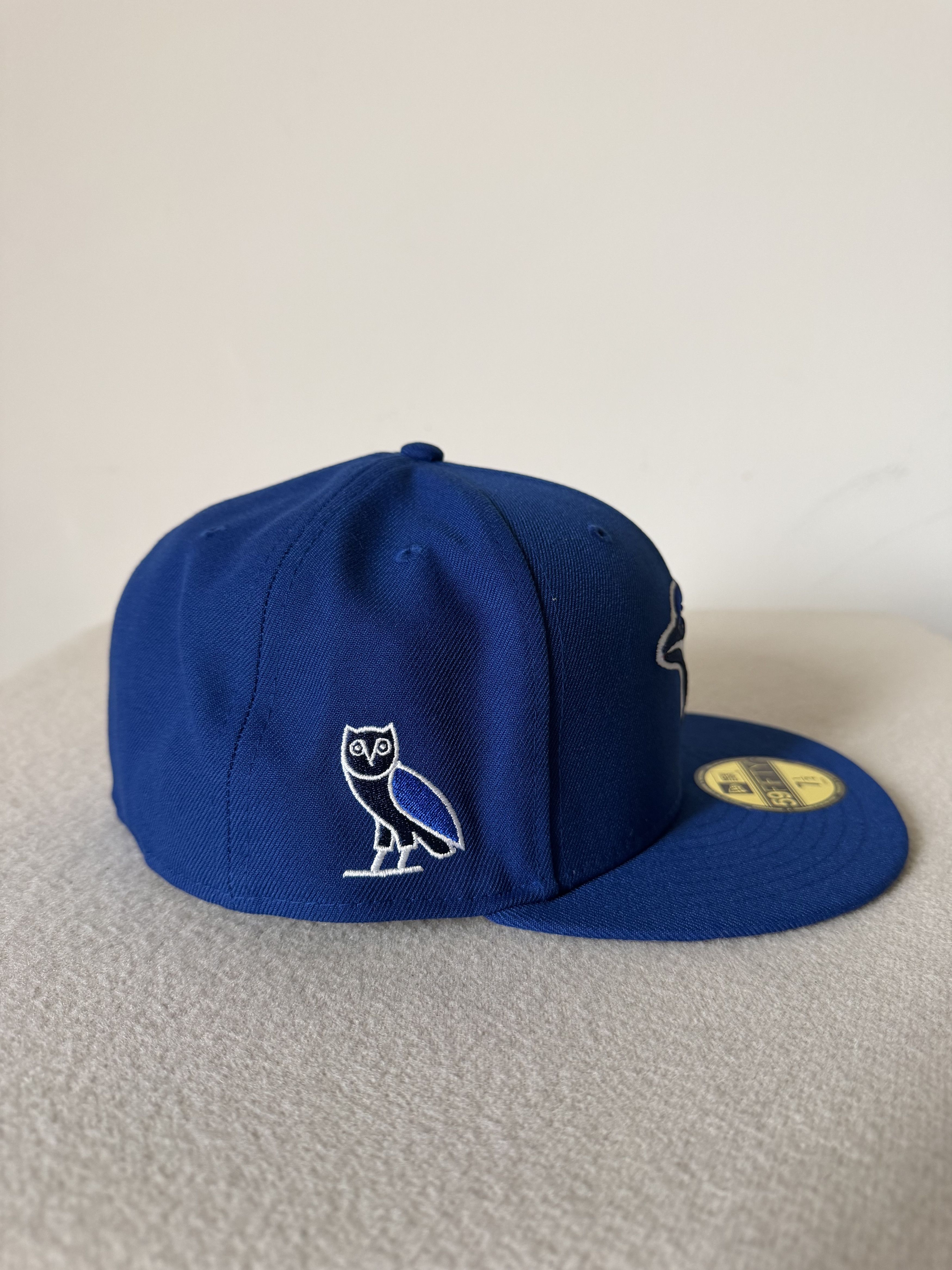 October's Very Own 7 1/2 OVO New Era Toronto Blue Jays 59FIFTY Fitted Hat Size ONE SIZE - 4 Thumbnail